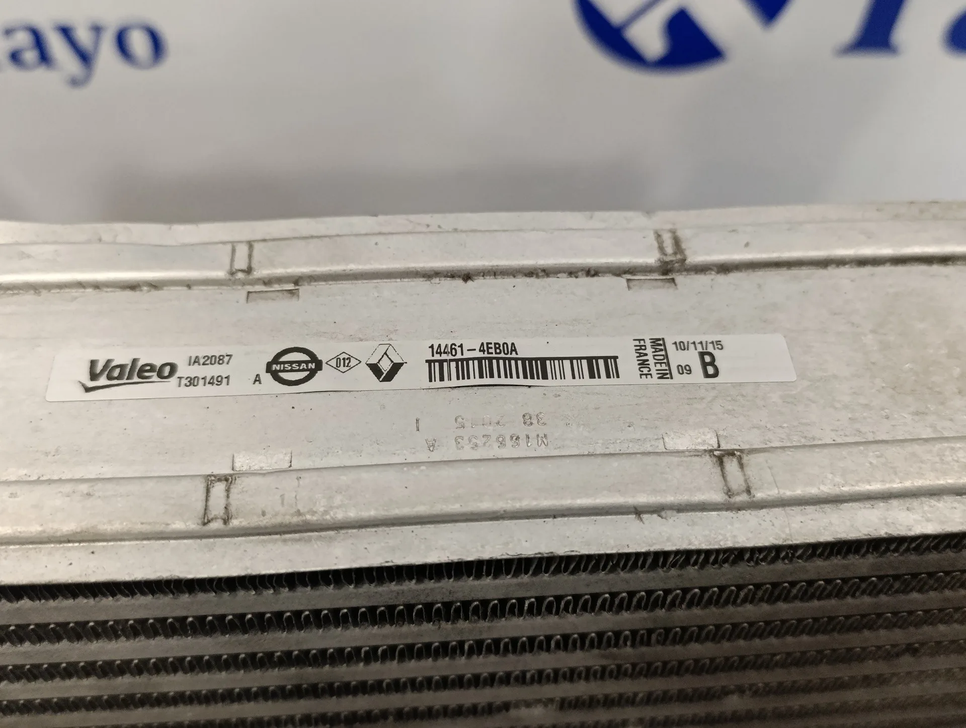 Intercooler para Nissan Qashqai (J11)