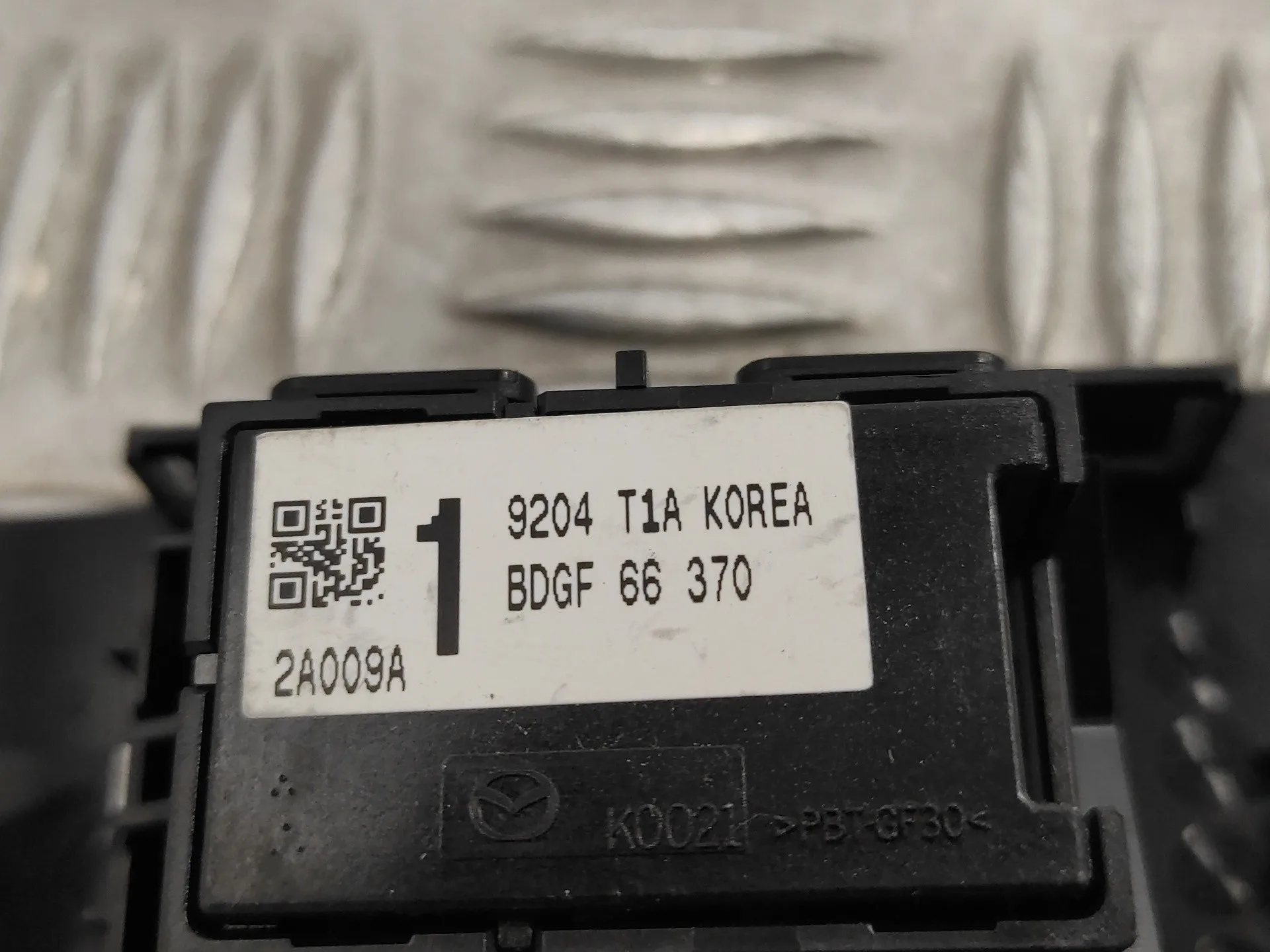 Mando Elevalunas Trasero Izquierdo para Mazda 3 Berlina (Bp)