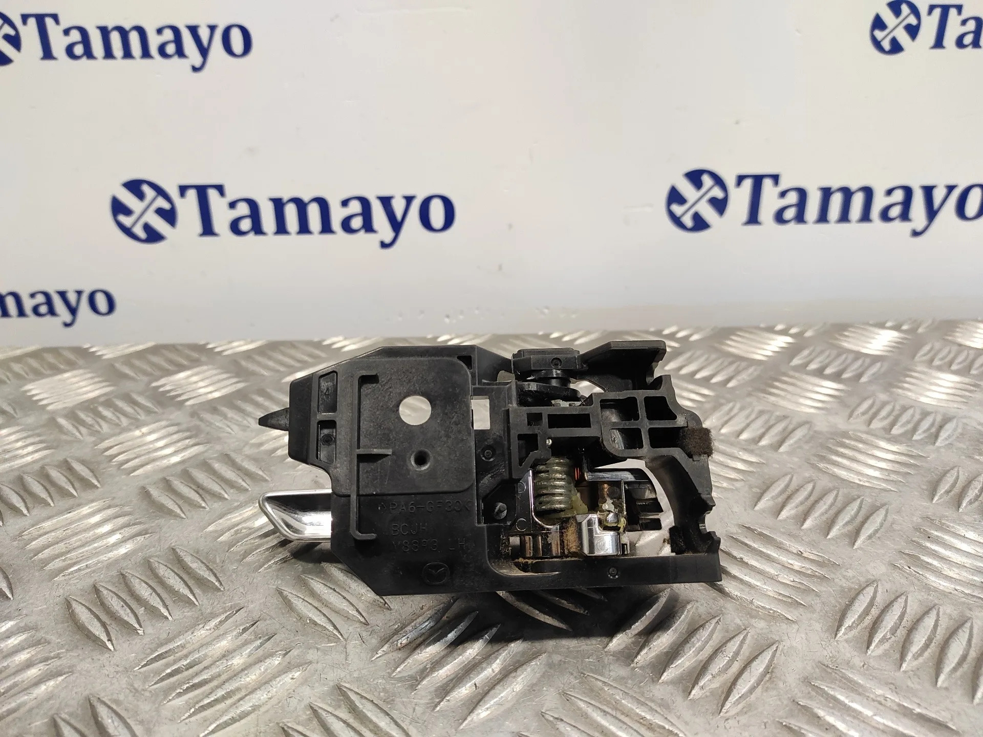 Maneta Interior Trasera Izquierda para Mazda 3 Berlina (Bp)