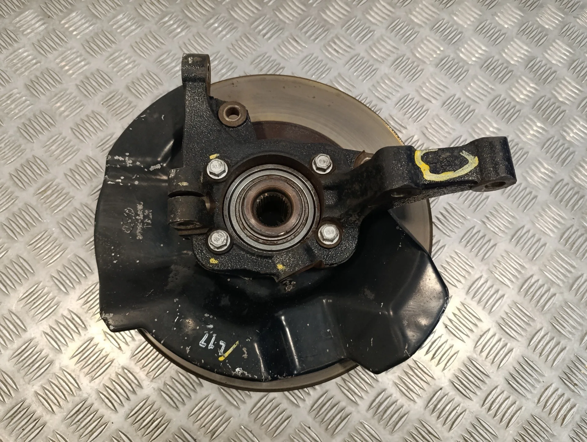 Mangueta Delantera Izquierda para Hyundai Santa Fe (Bm)