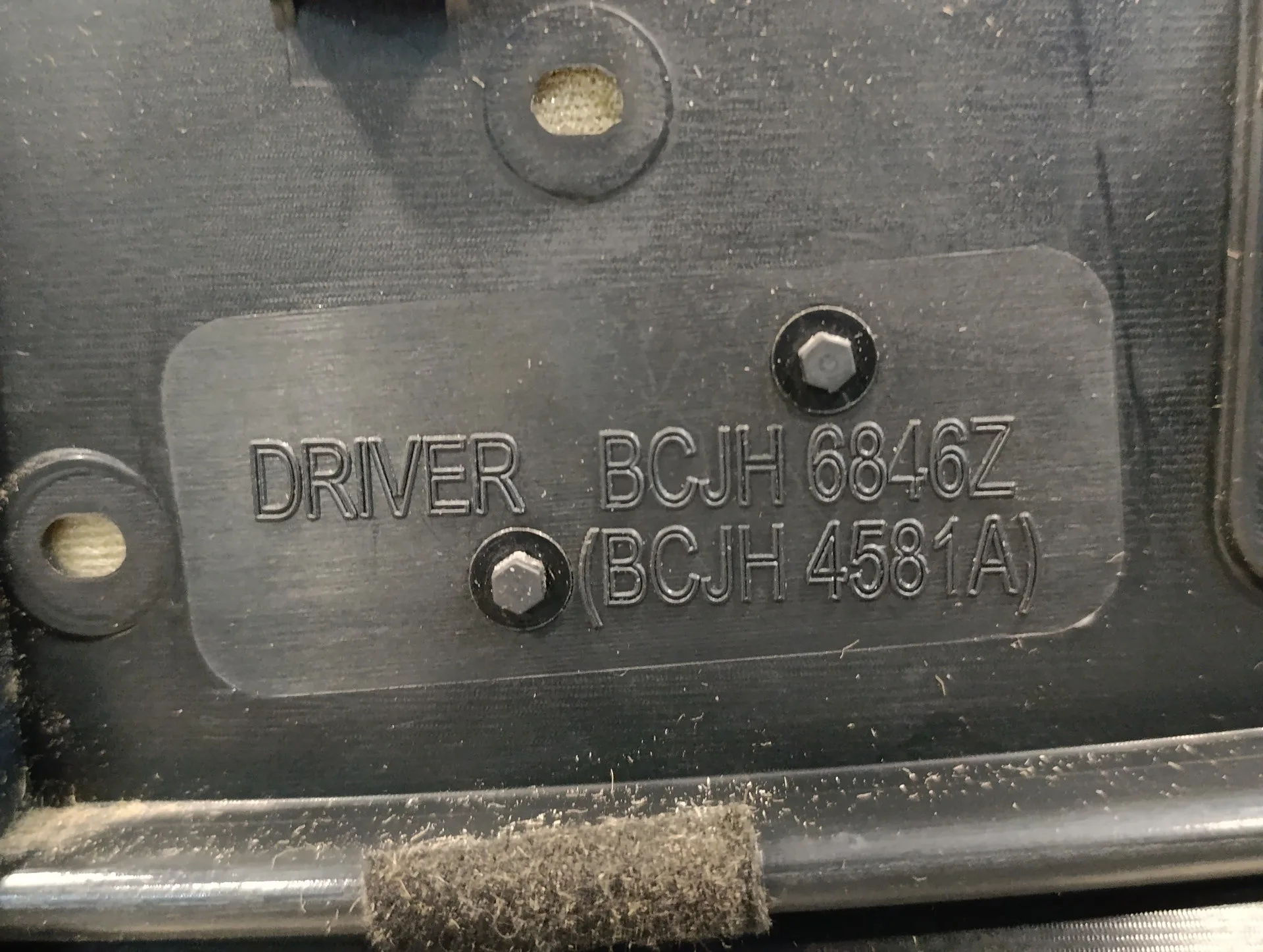 Guarnecido Puerta Delantera Izquierda para Mazda 3 Berlina (Bp)
