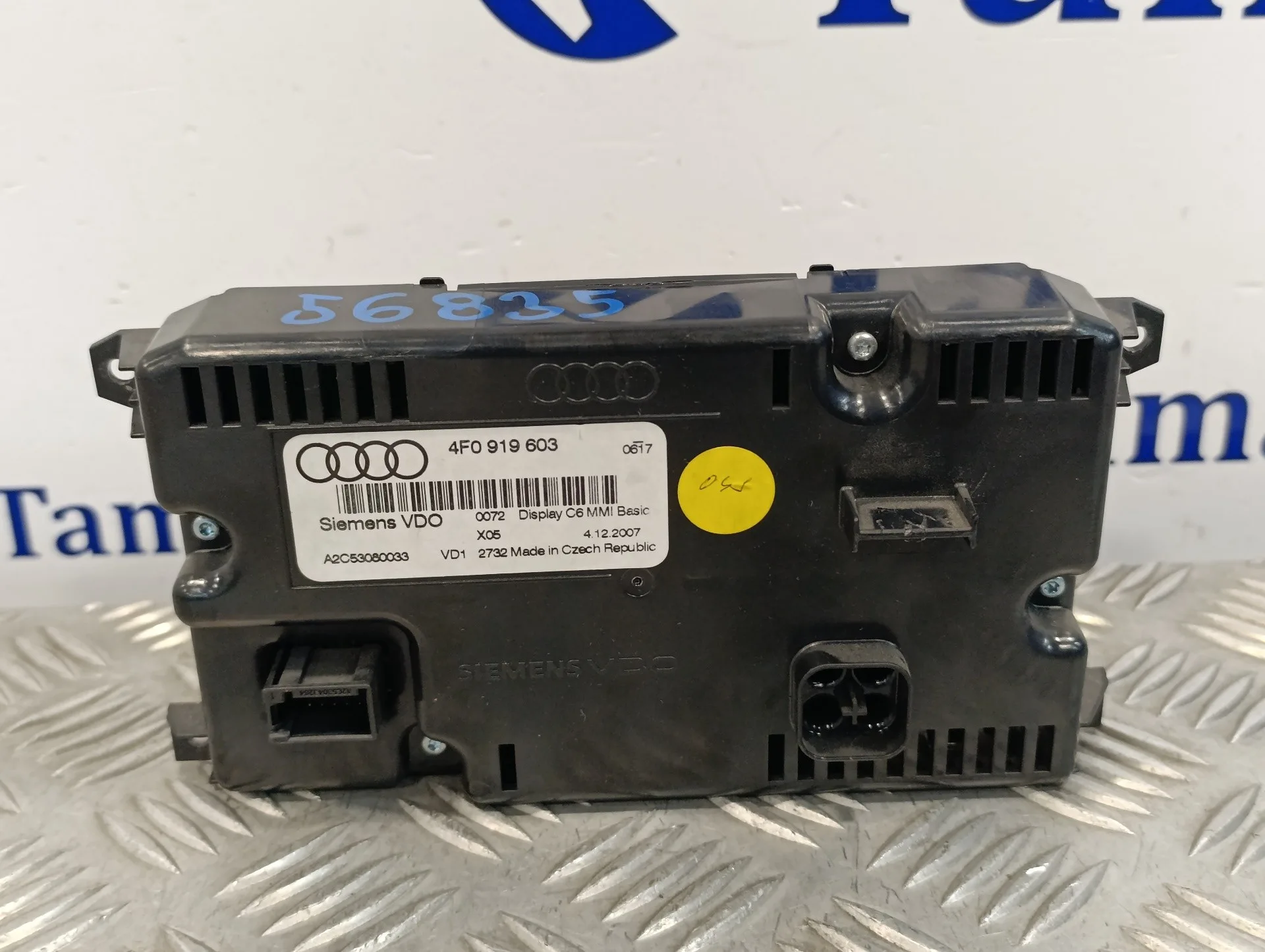 Pantalla Multifuncion para Audi A6 Berlina (4F2)