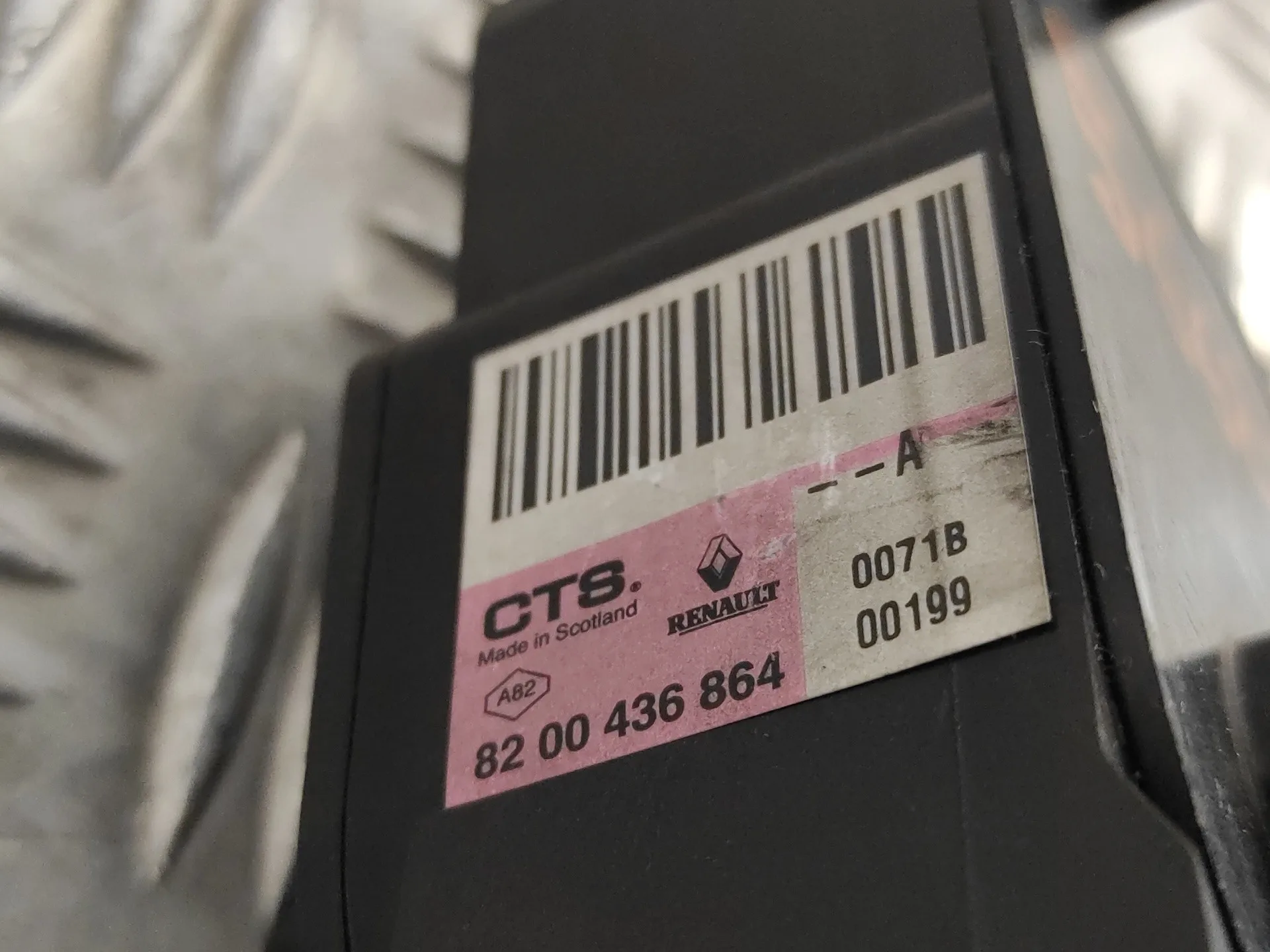 Pedal Acelerador para Renault Kangoo