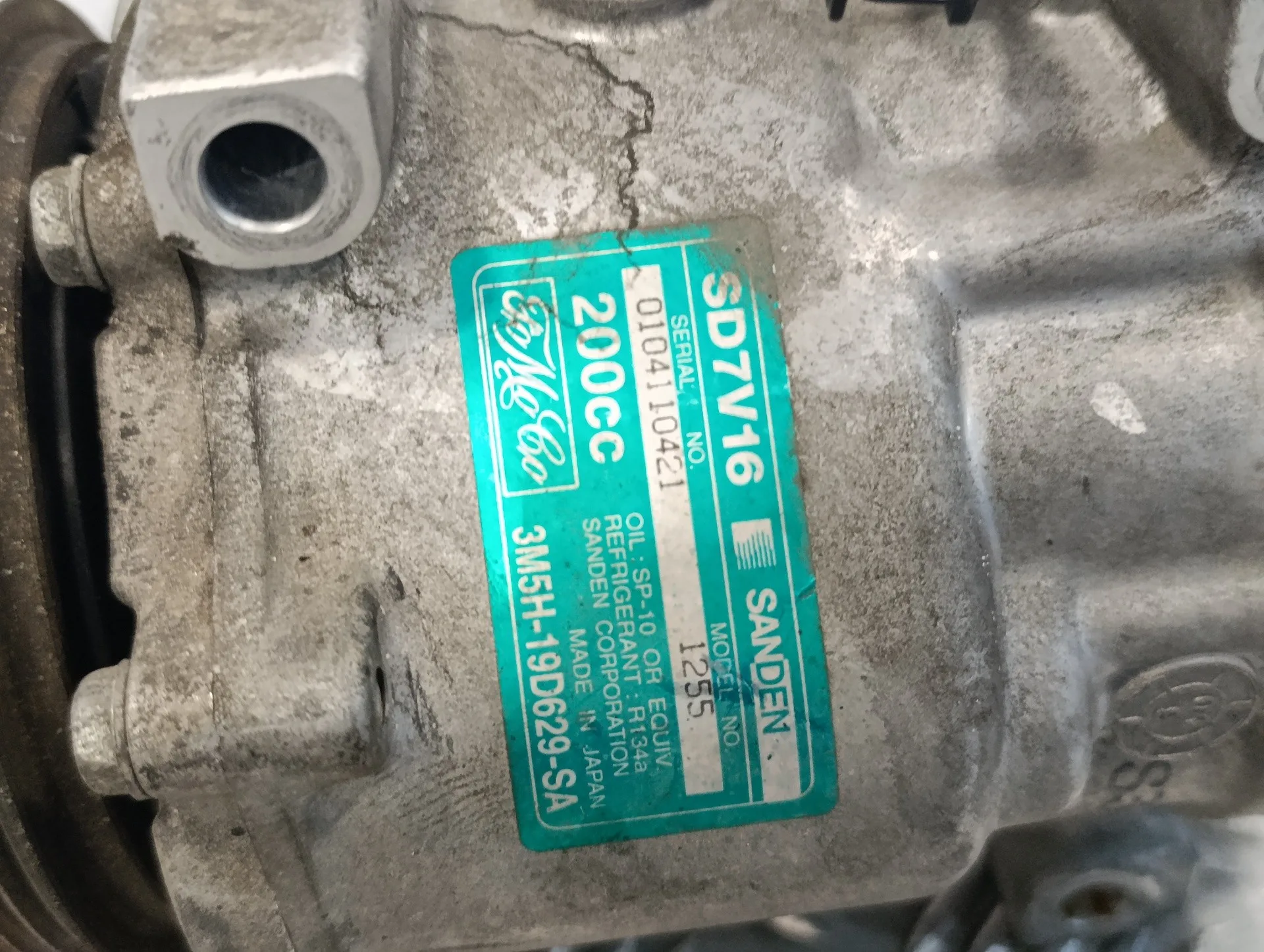Compresor Aire Acondicionado para Ford Focus Berlina (Cap)