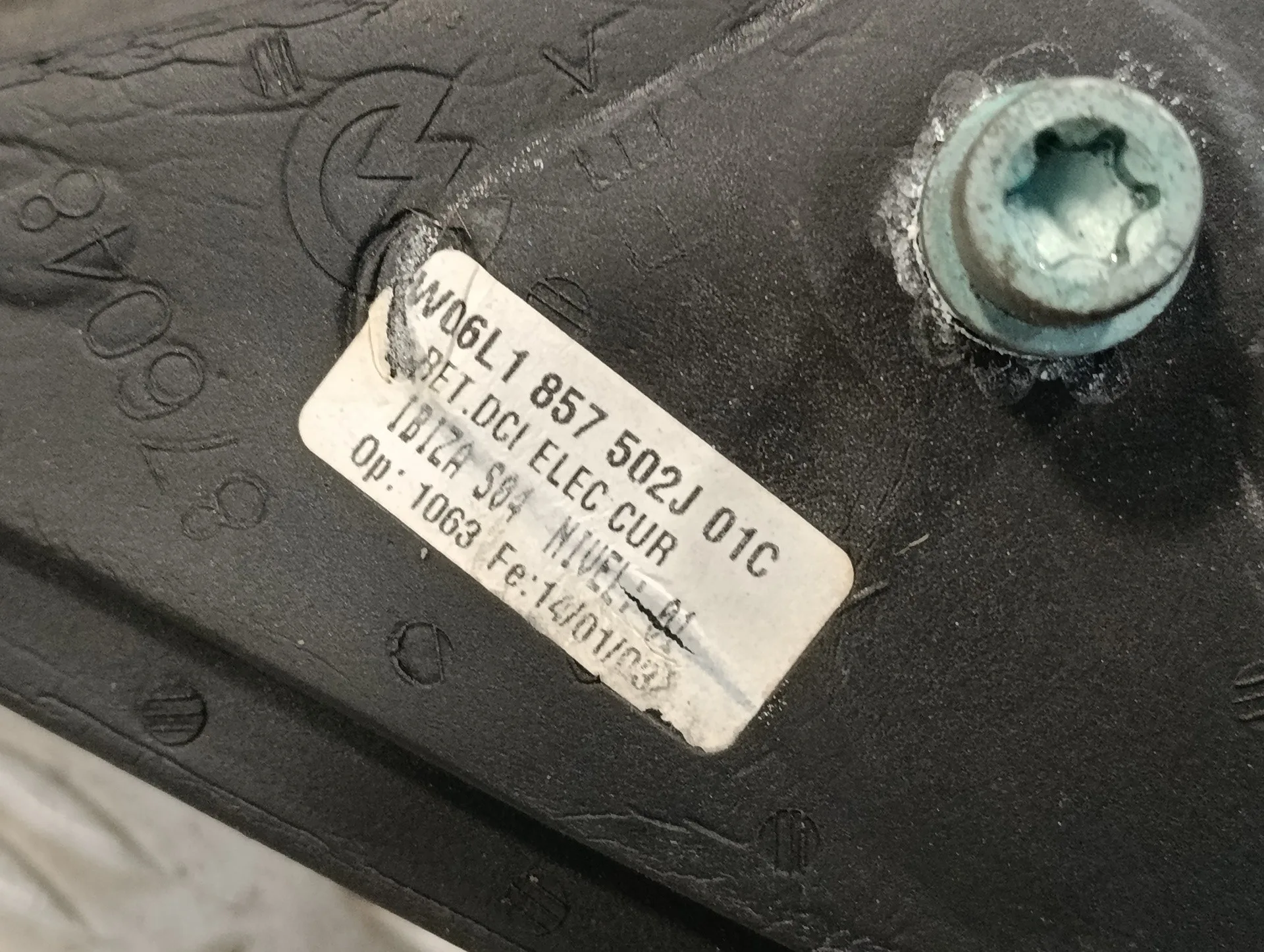Retrovisor Derecho para Seat Ibiza (6L1)