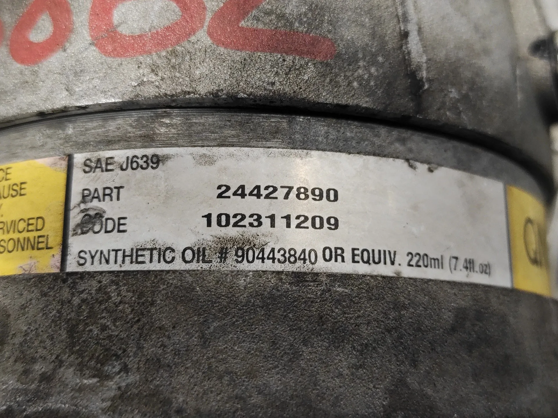 Compresor Aire Acondicionado para Opel Vectra B Berlina