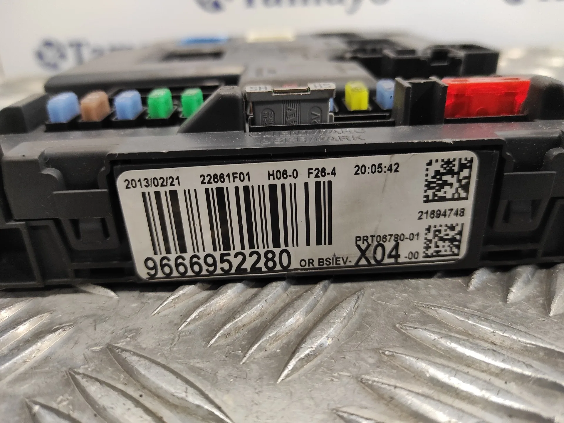 Caja Reles / Fusibles para Citroën C3