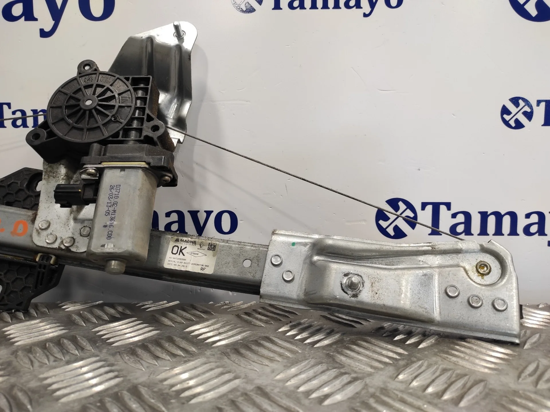 Elevalunas Delantero Derecho para Dacia Sandero