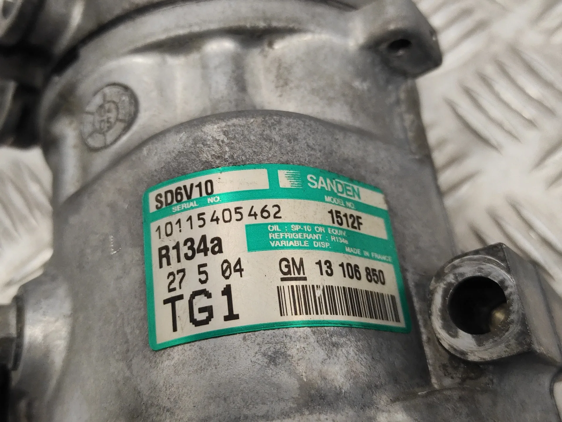 Compresor Aire Acondicionado para Suzuki Ignis Rm (Mh)
