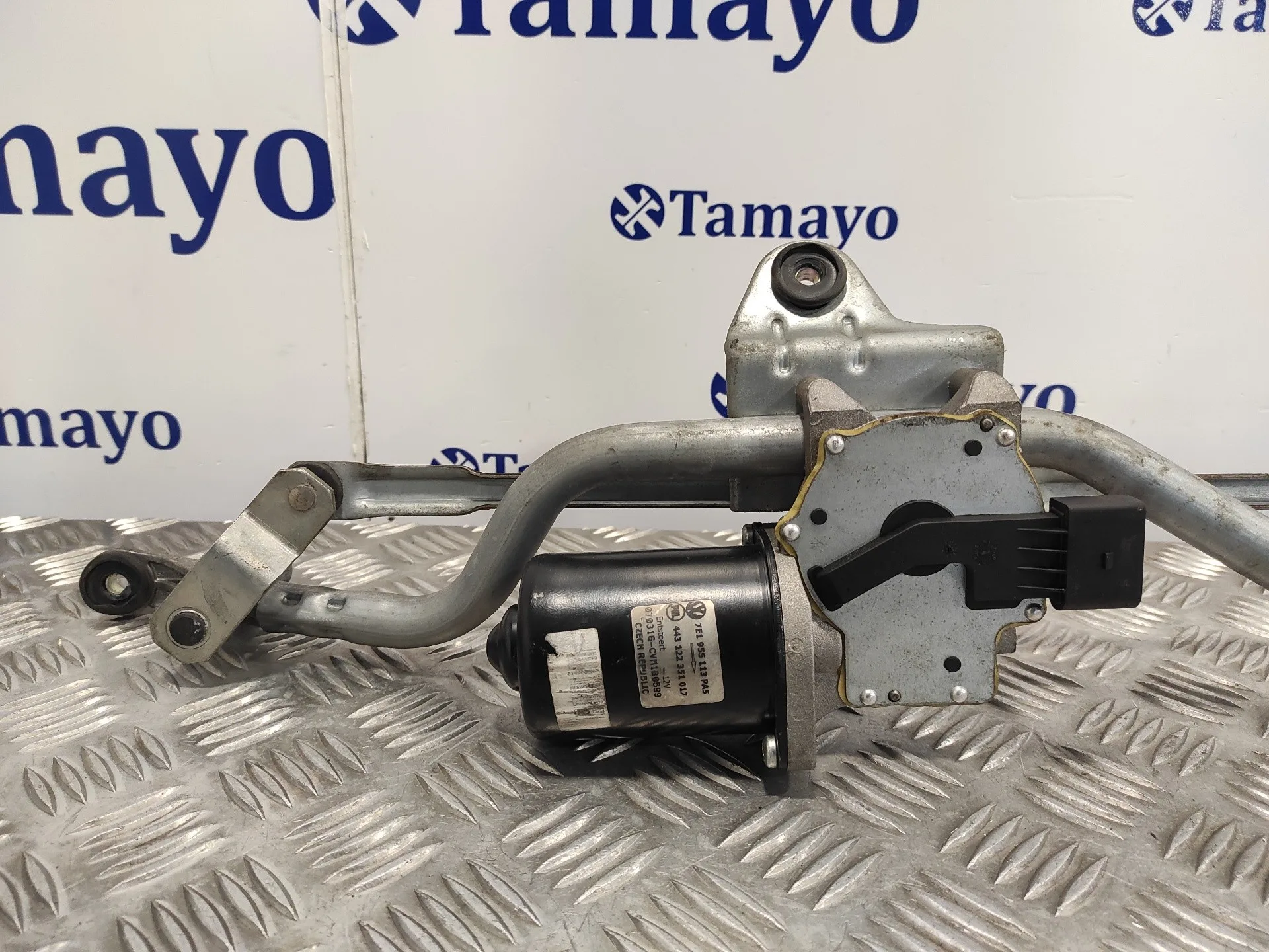 Motor Limpia Delantero para Volkswagen T5 Transporter/Furgoneta