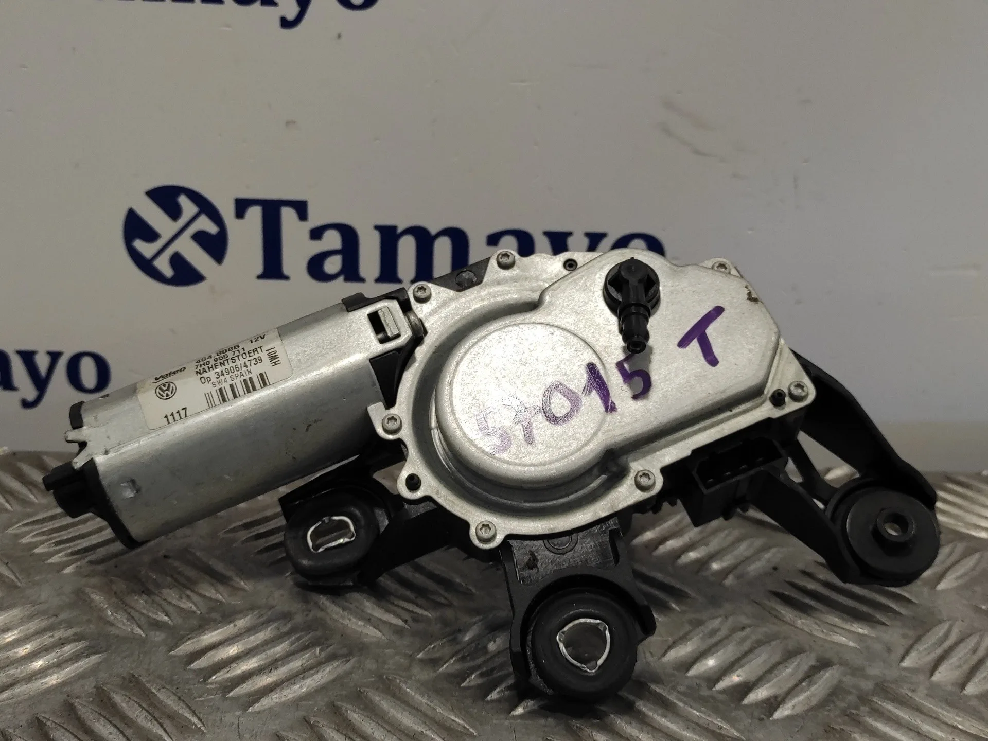 Motor Limpia Trasero para Volkswagen T5 Transporter/Furgoneta