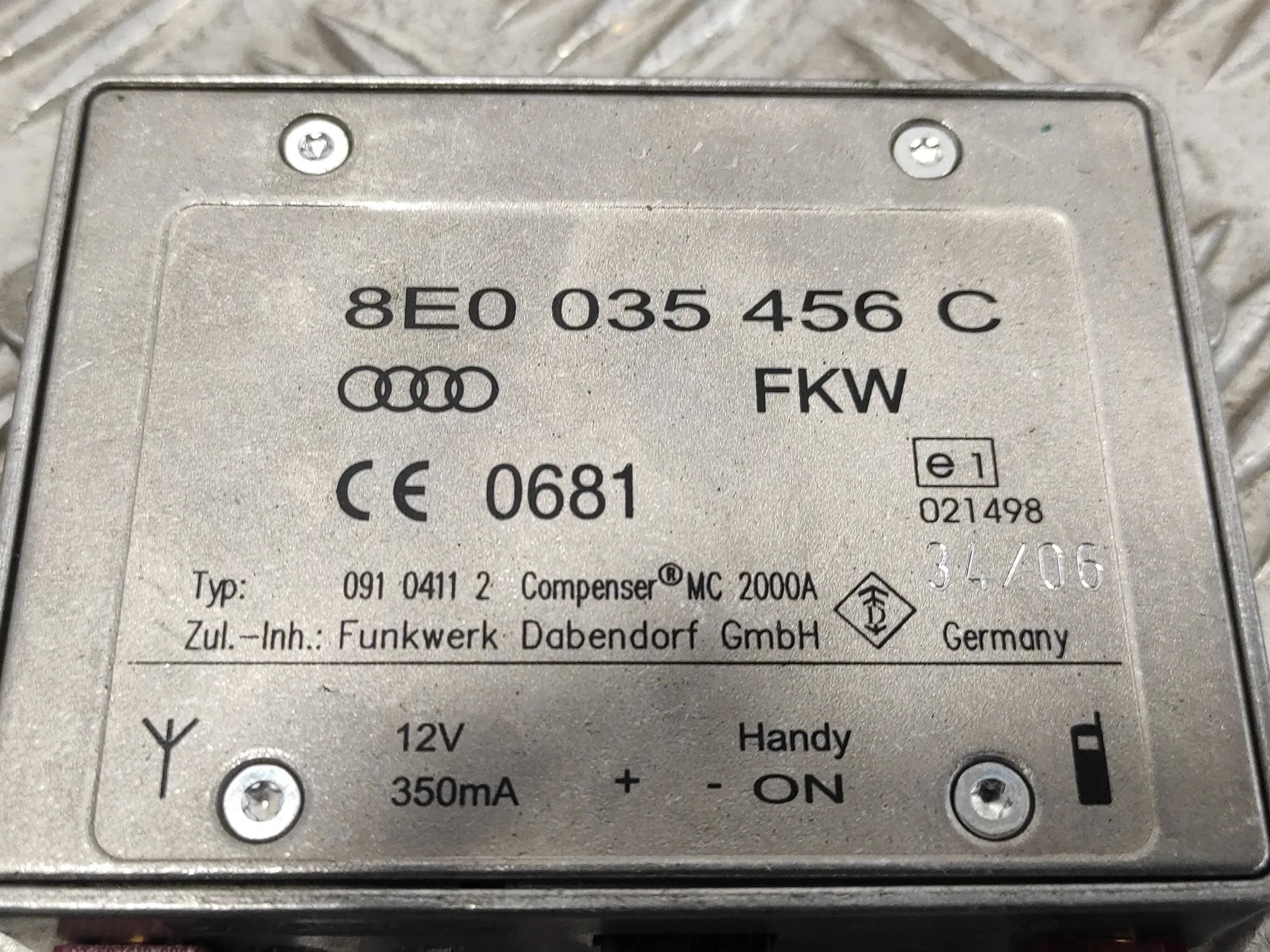 Amplificador Radio para Audi Q7 (4L)