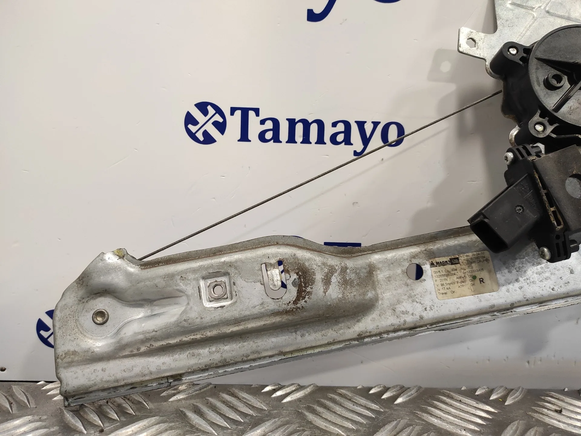 Elevalunas Trasero Derecho para Opel Meriva B