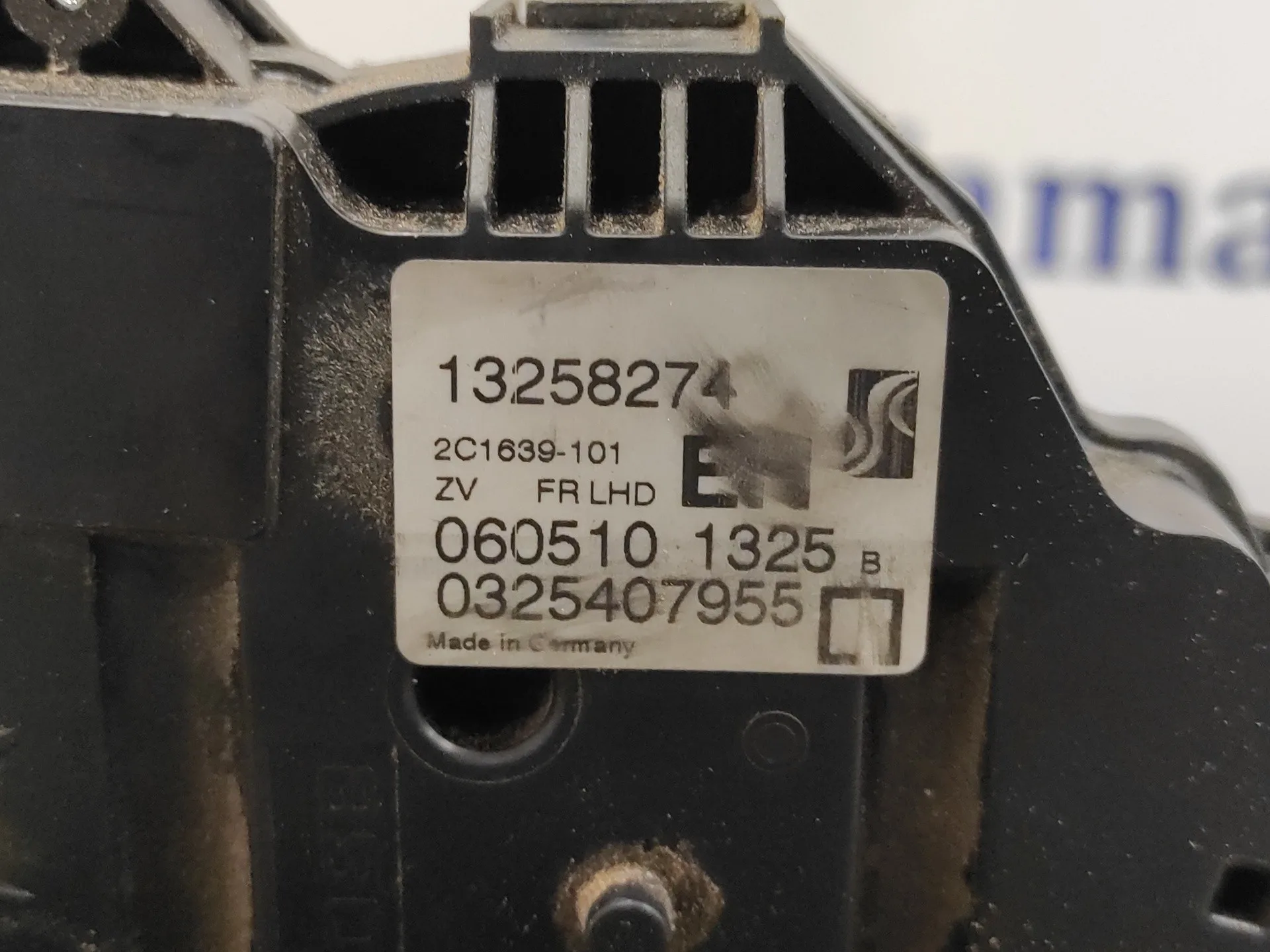 Cerradura Puerta Delantera Derecha para Opel Meriva B
