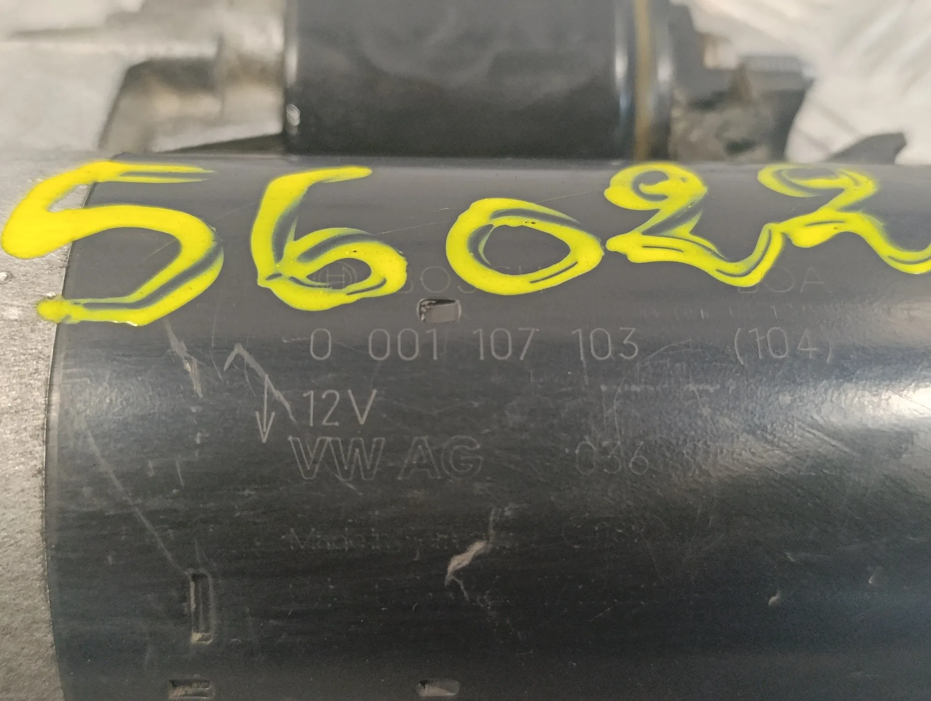 Motor Arranque para Volkswagen Polo Berlina (6N2)