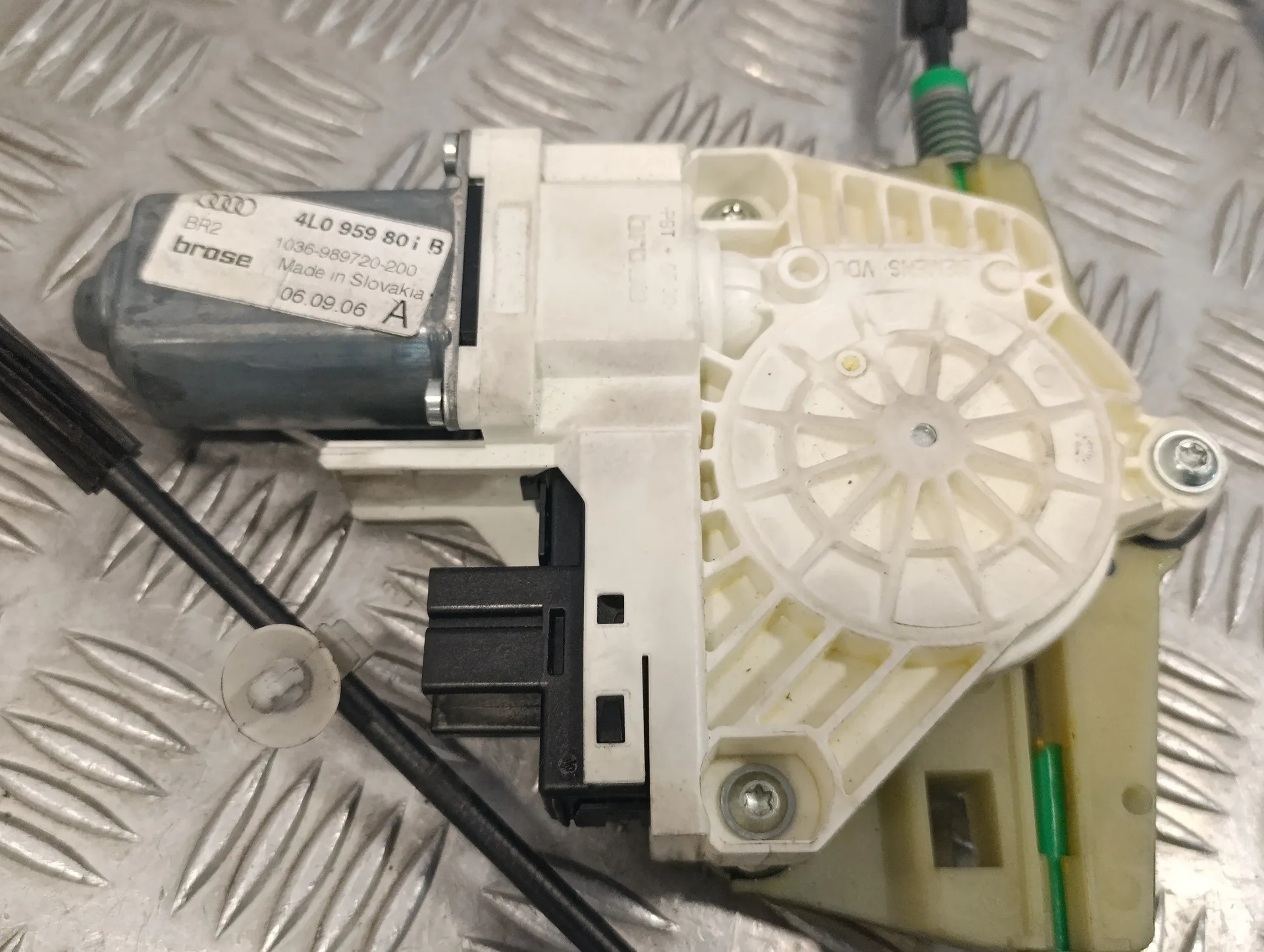 Elevalunas Trasero Izquierdo para Audi Q7 (4L)