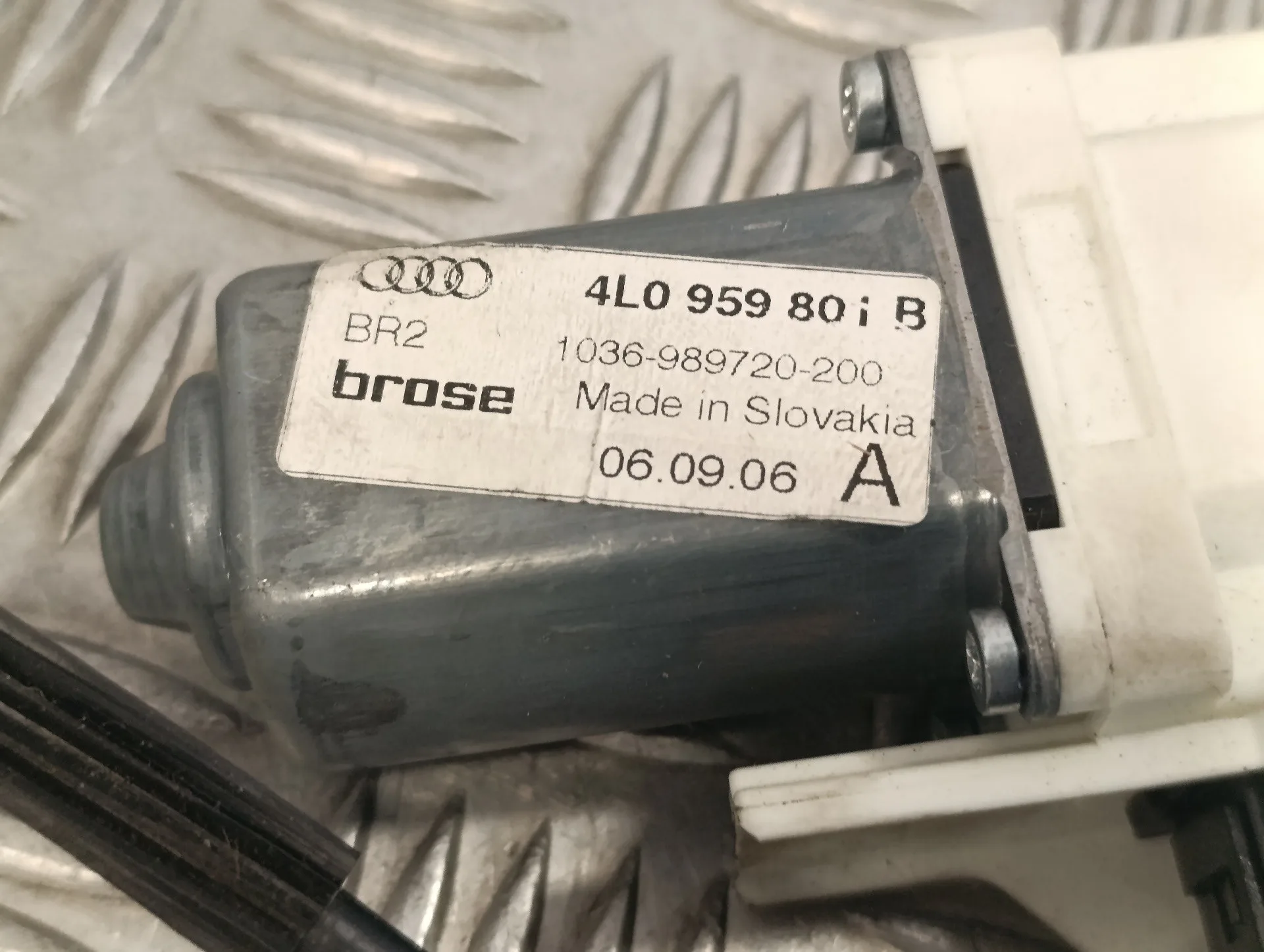 Elevalunas Trasero Izquierdo para Audi Q7 (4L)