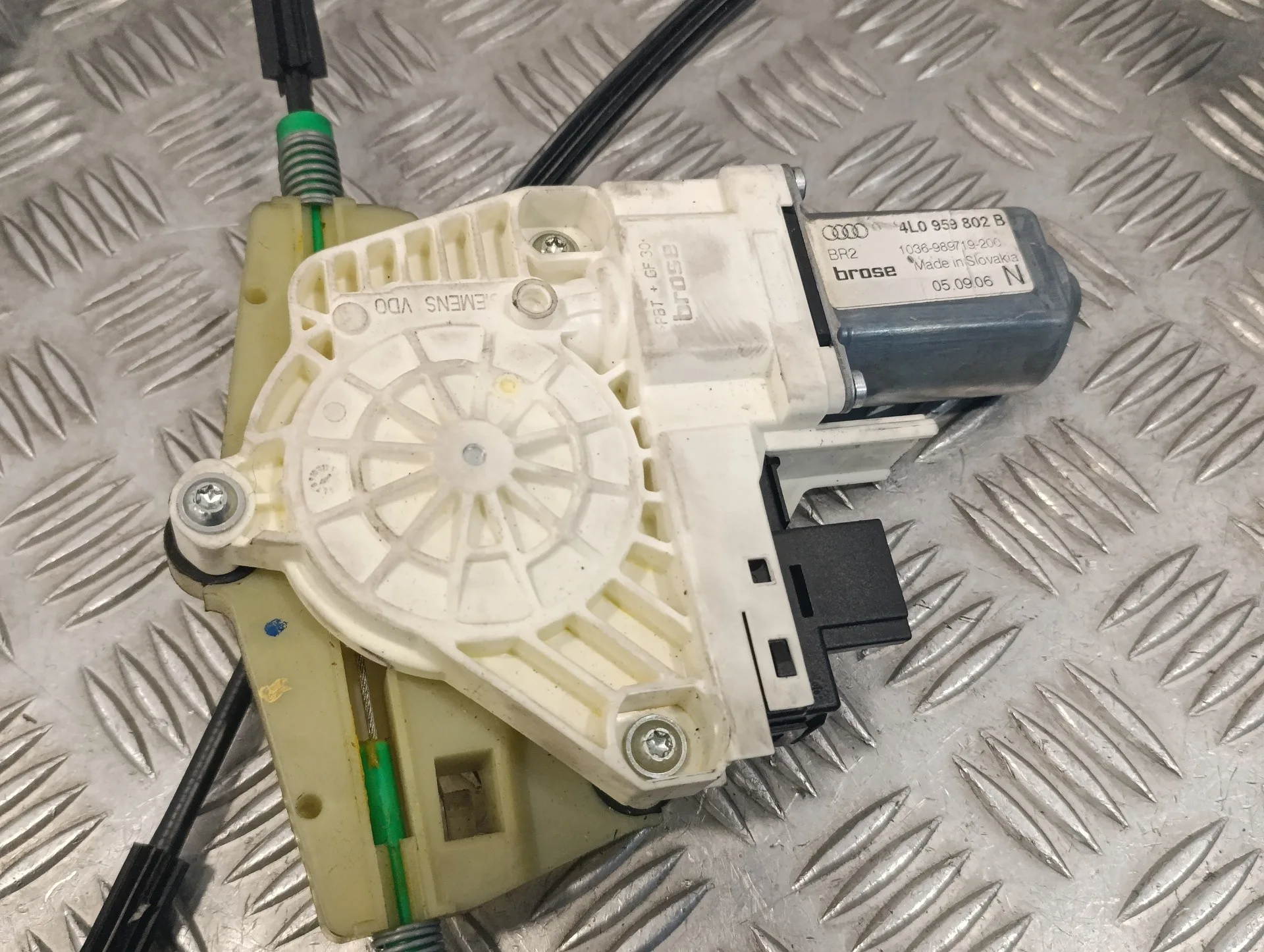Elevalunas Trasero Derecho para Audi Q7 (4L)