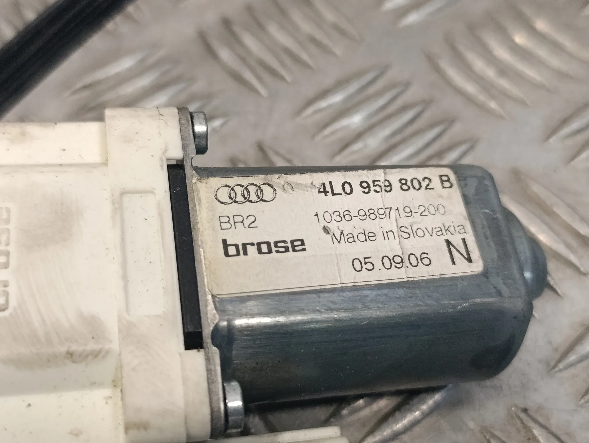 Elevalunas Trasero Derecho para Audi Q7 (4L)