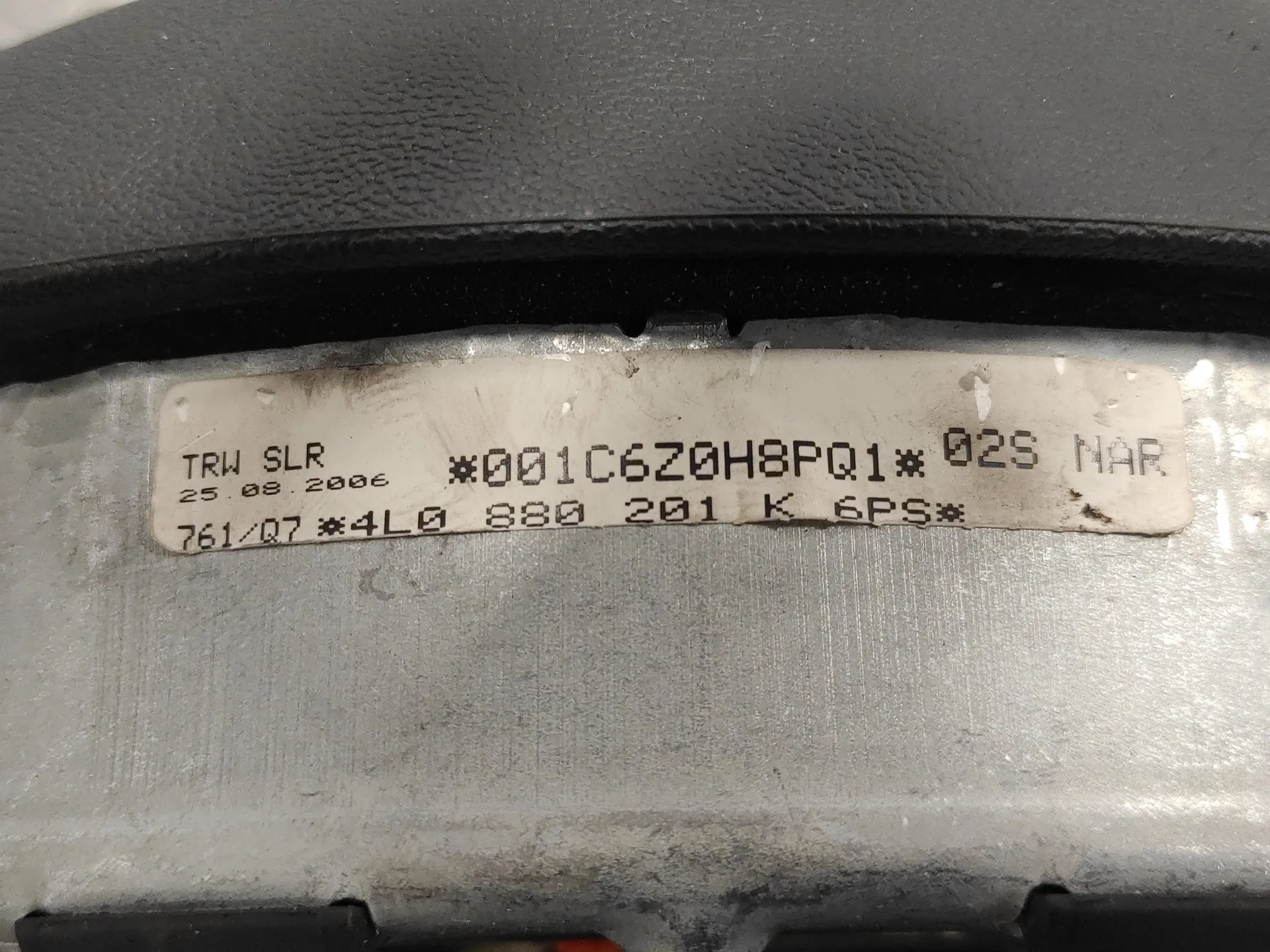 Airbag Delantero Izquierdo para Audi Q7 (4L)