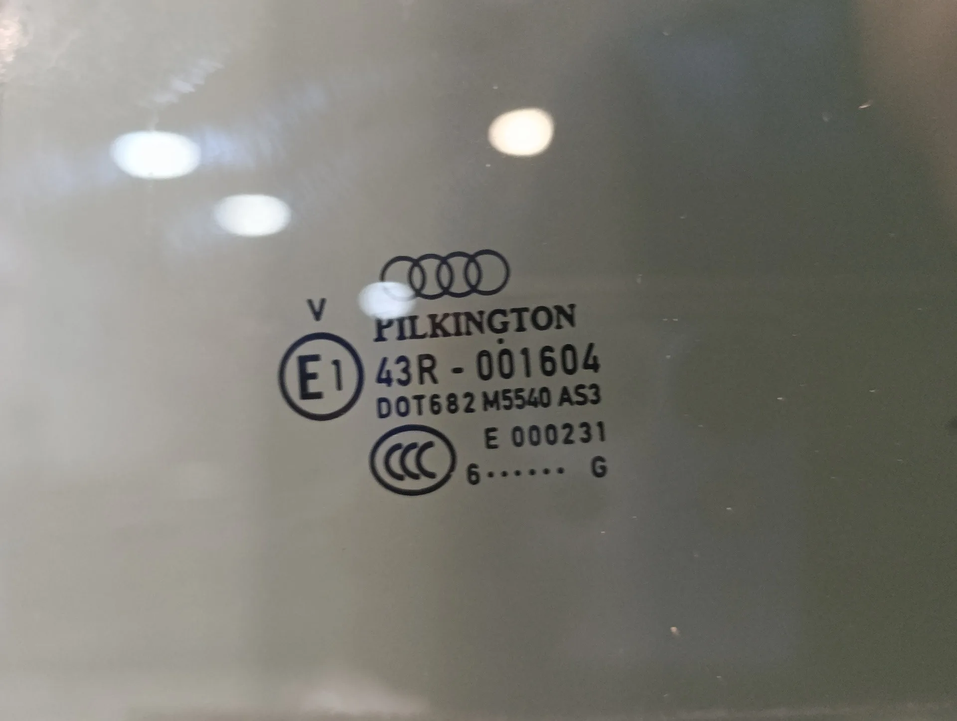 Luna Trasera Izquierda para Audi Q7 (4L)