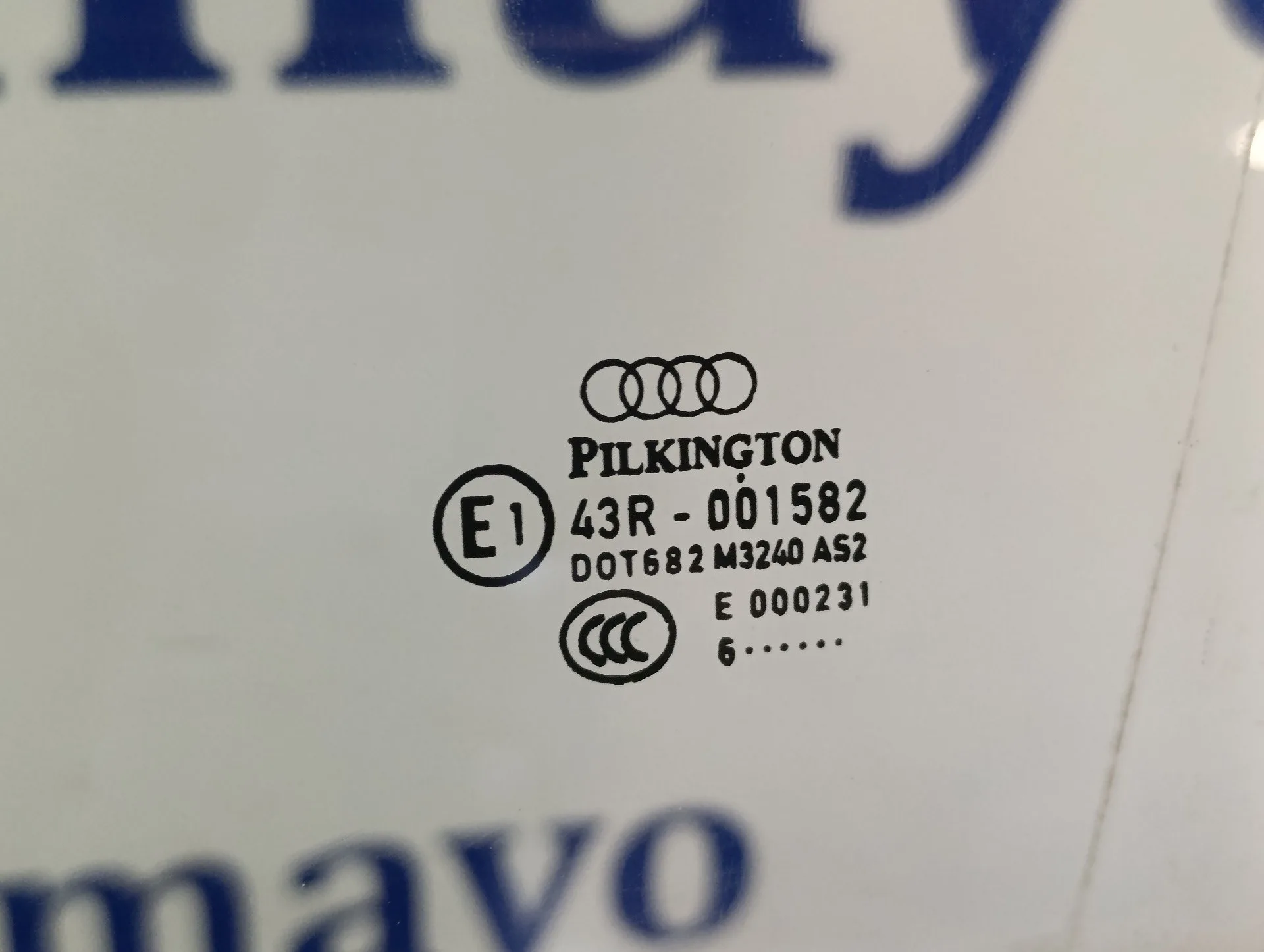 Luna Delantera Izquierda para Audi Q7 (4L)
