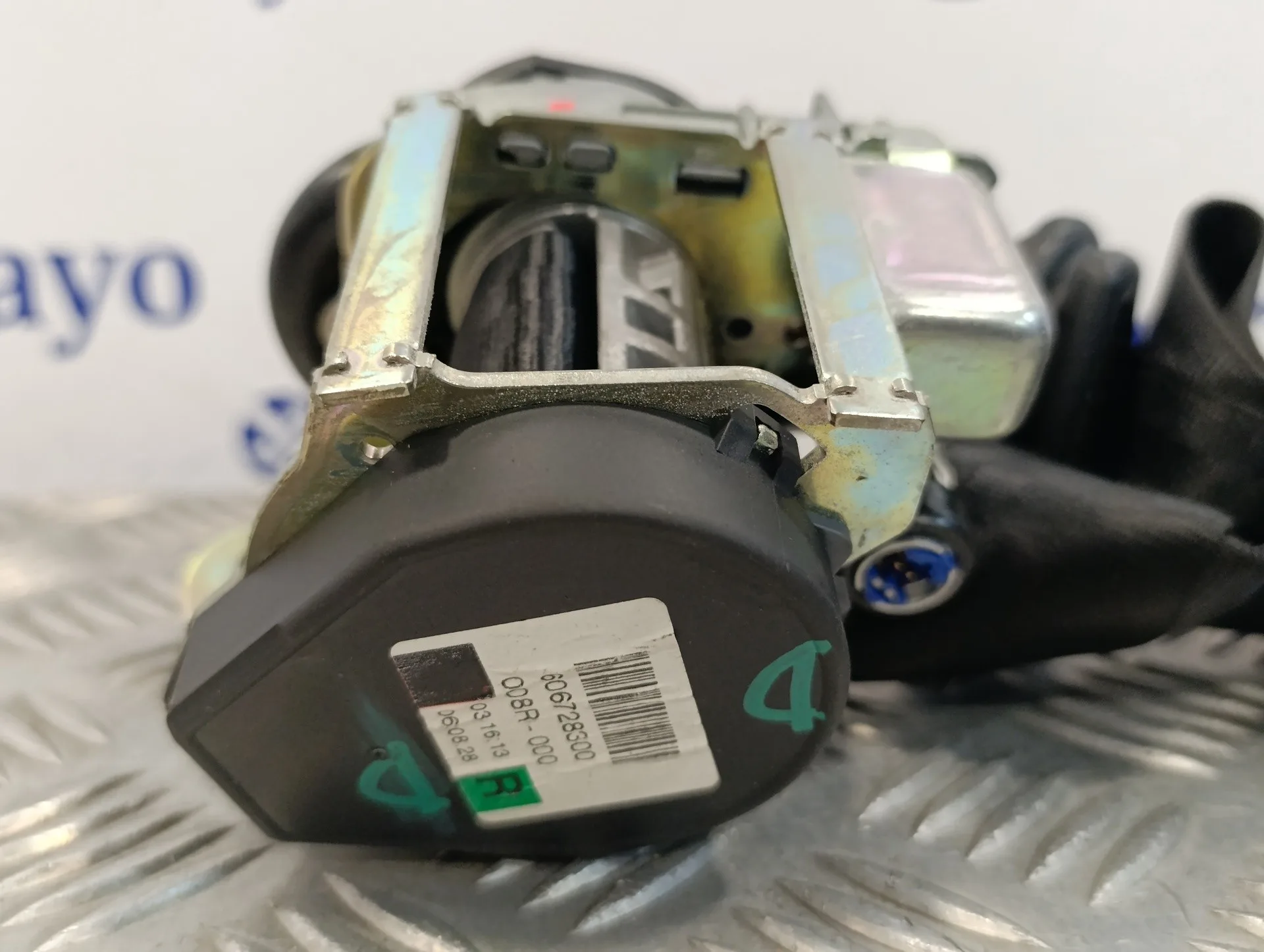 Cinturon Seguridad Delantero Derecho para Audi Q7 (4L)