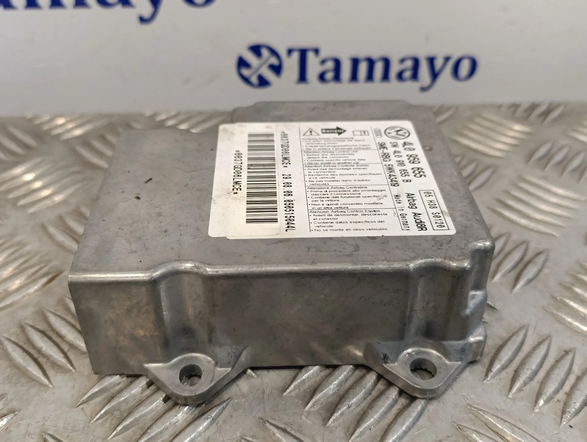 Centralita Airbag para Audi Q7 (4L)