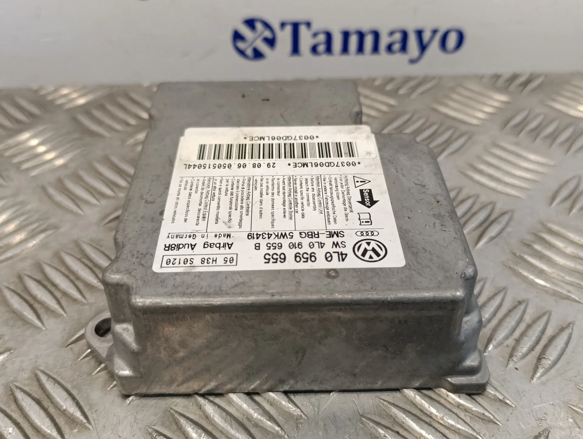 Centralita Airbag para Audi Q7 (4L)