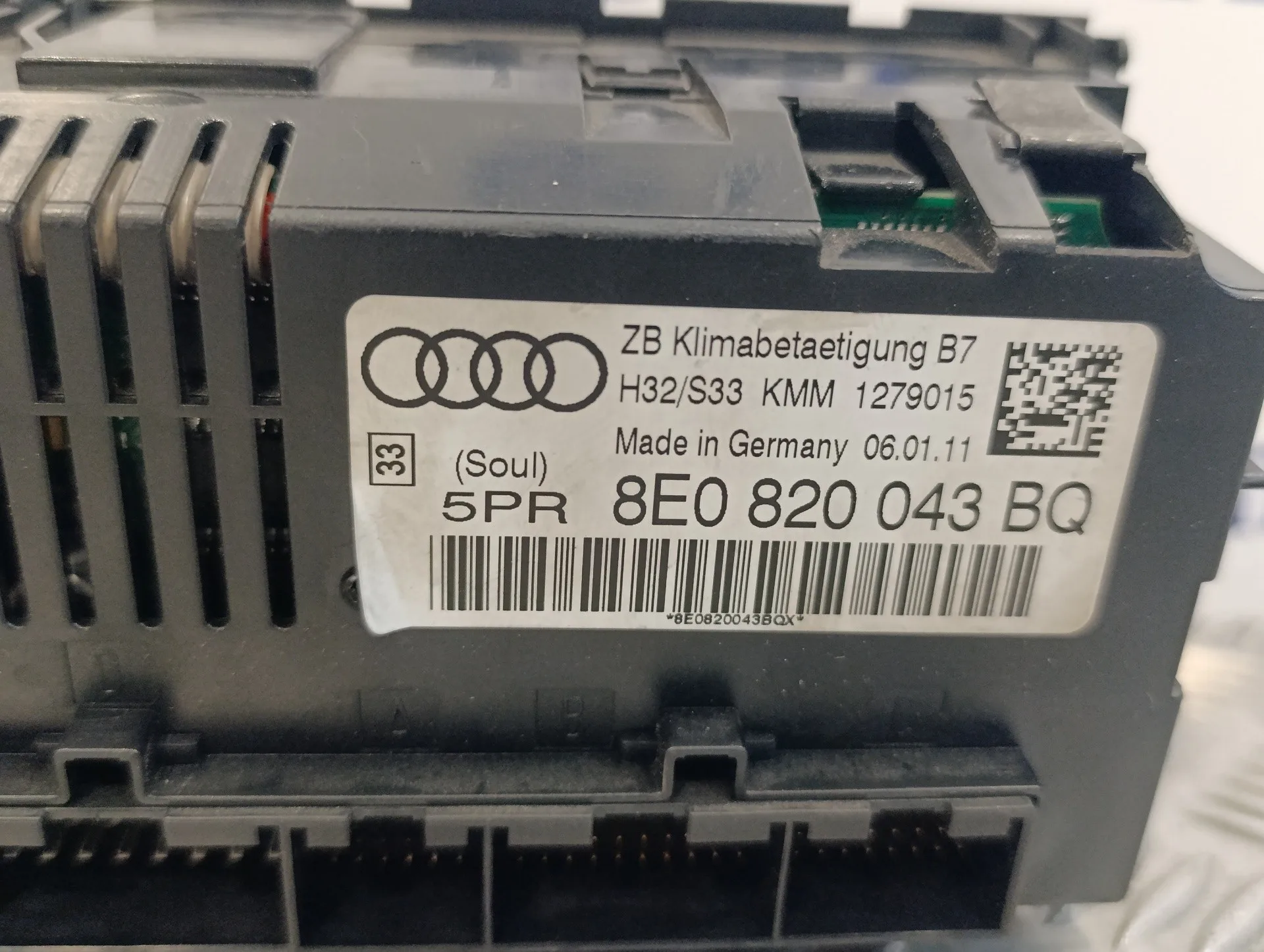 Mando Climatizador para Seat Exeo St (3R5)(2009>)