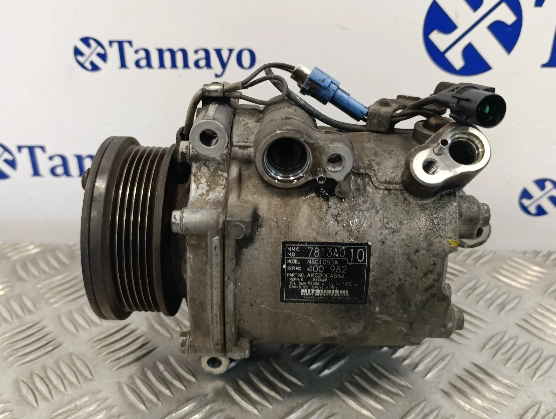 Compresor Aire Acondicionado para Mitsubishi Grandis (Na0W)