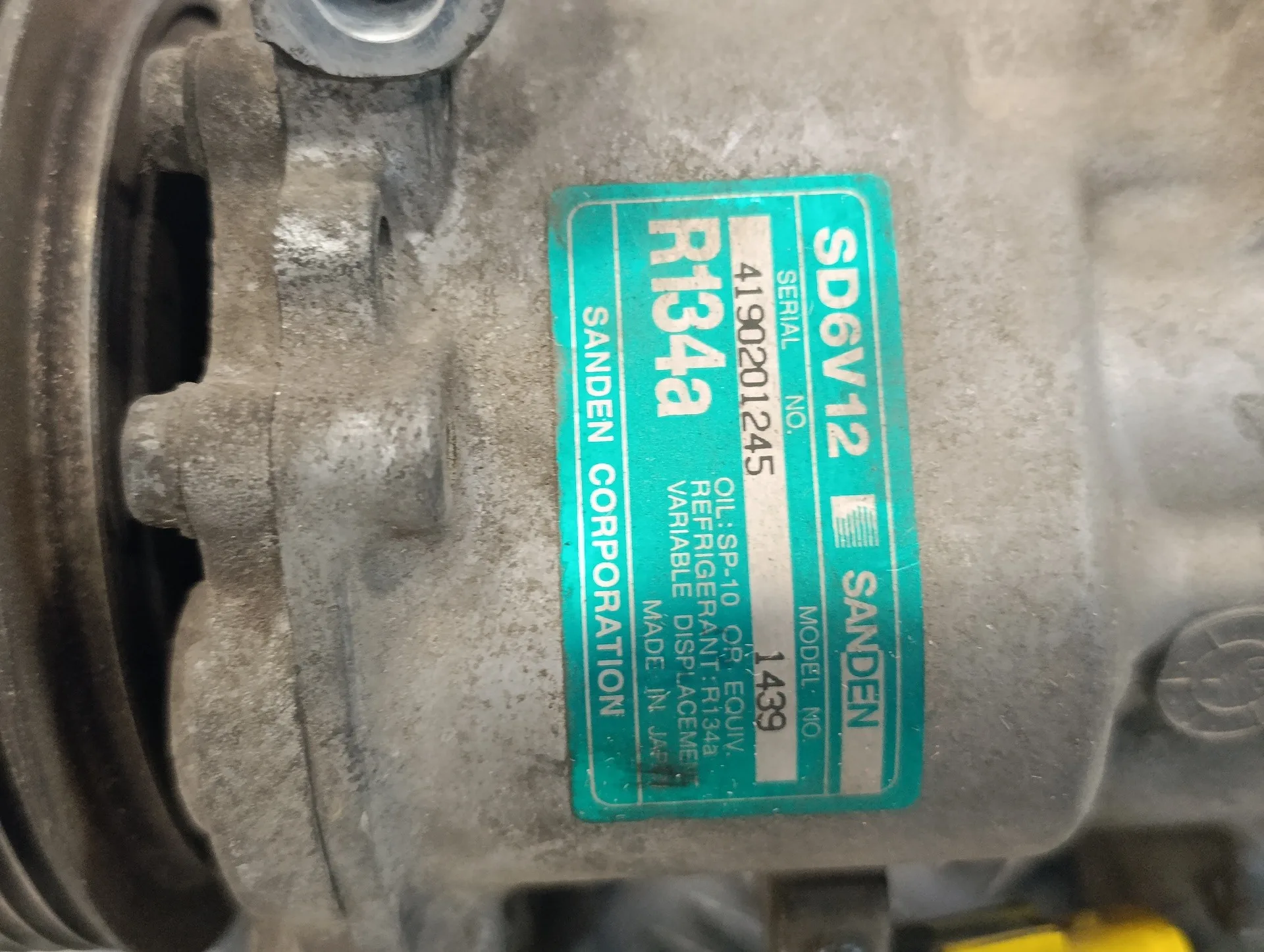 Compresor Aire Acondicionado para Citroën C3