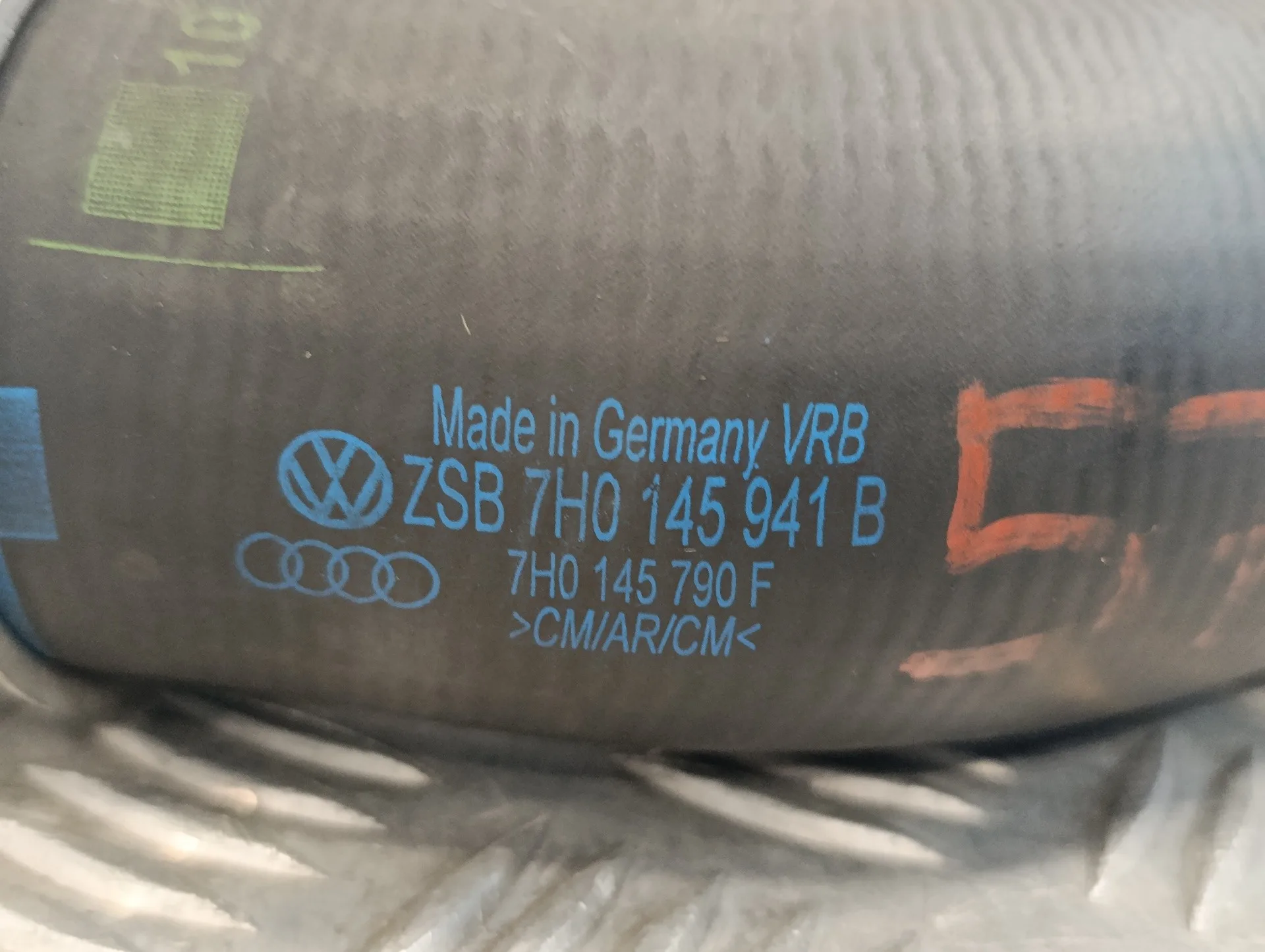 Tubo para Volkswagen T5 Transporter/Furgoneta