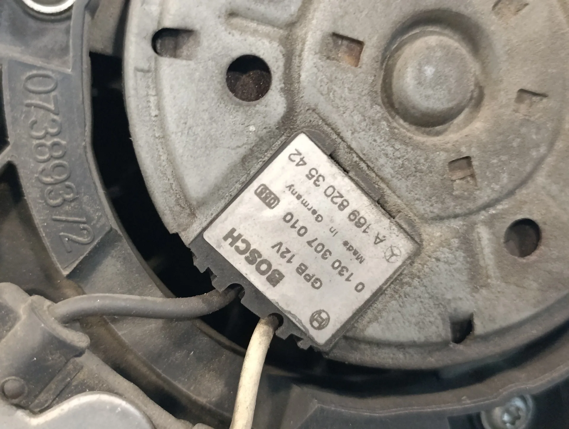 Electroventilador para Mercedes-Benz Clase B (W245)