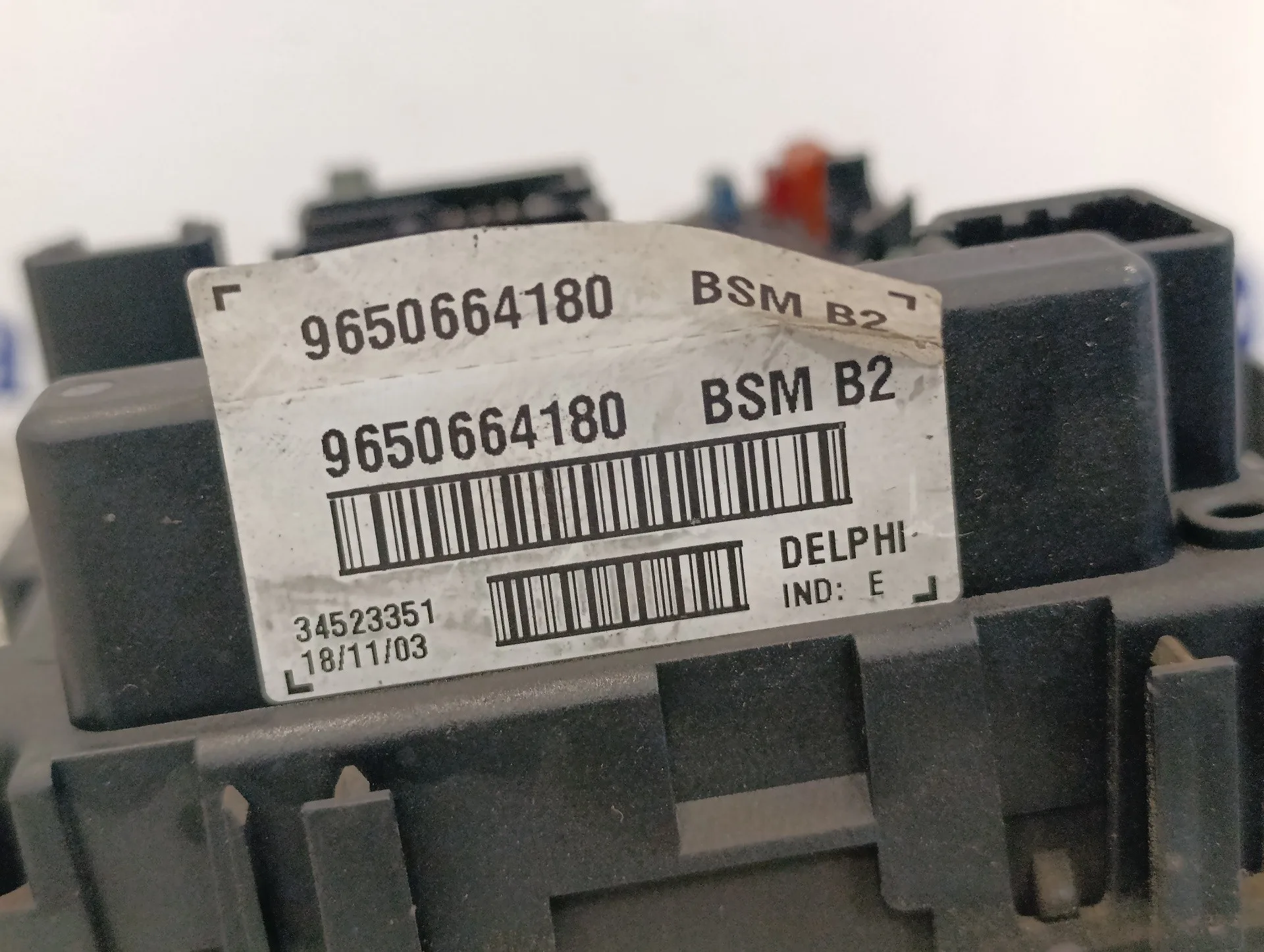 Caja Reles / Fusibles para Peugeot 307 (S1)