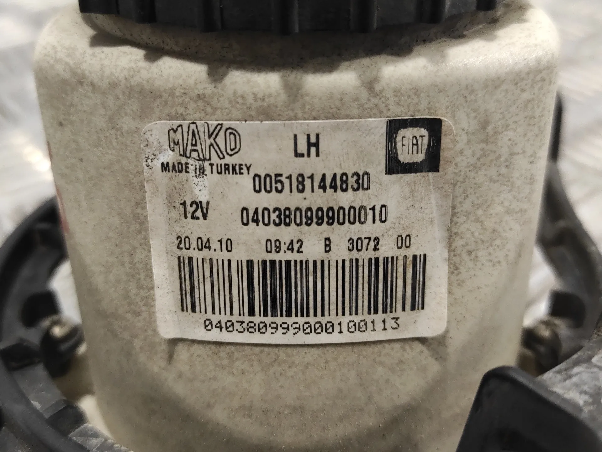 Faro Antiniebla Izquierdo para Fiat Doblo