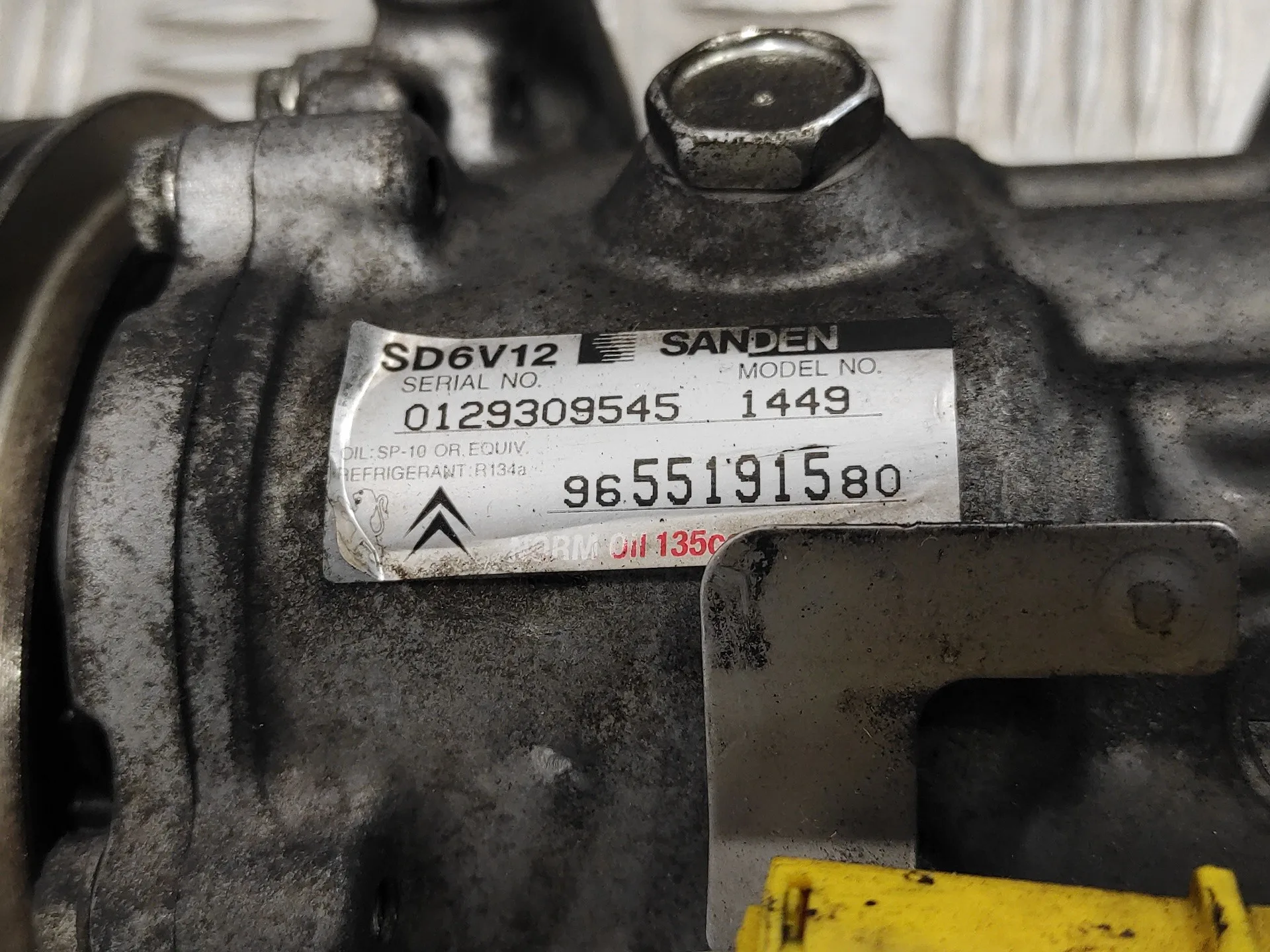 Compresor Aire Acondicionado para Peugeot 206 Berlina