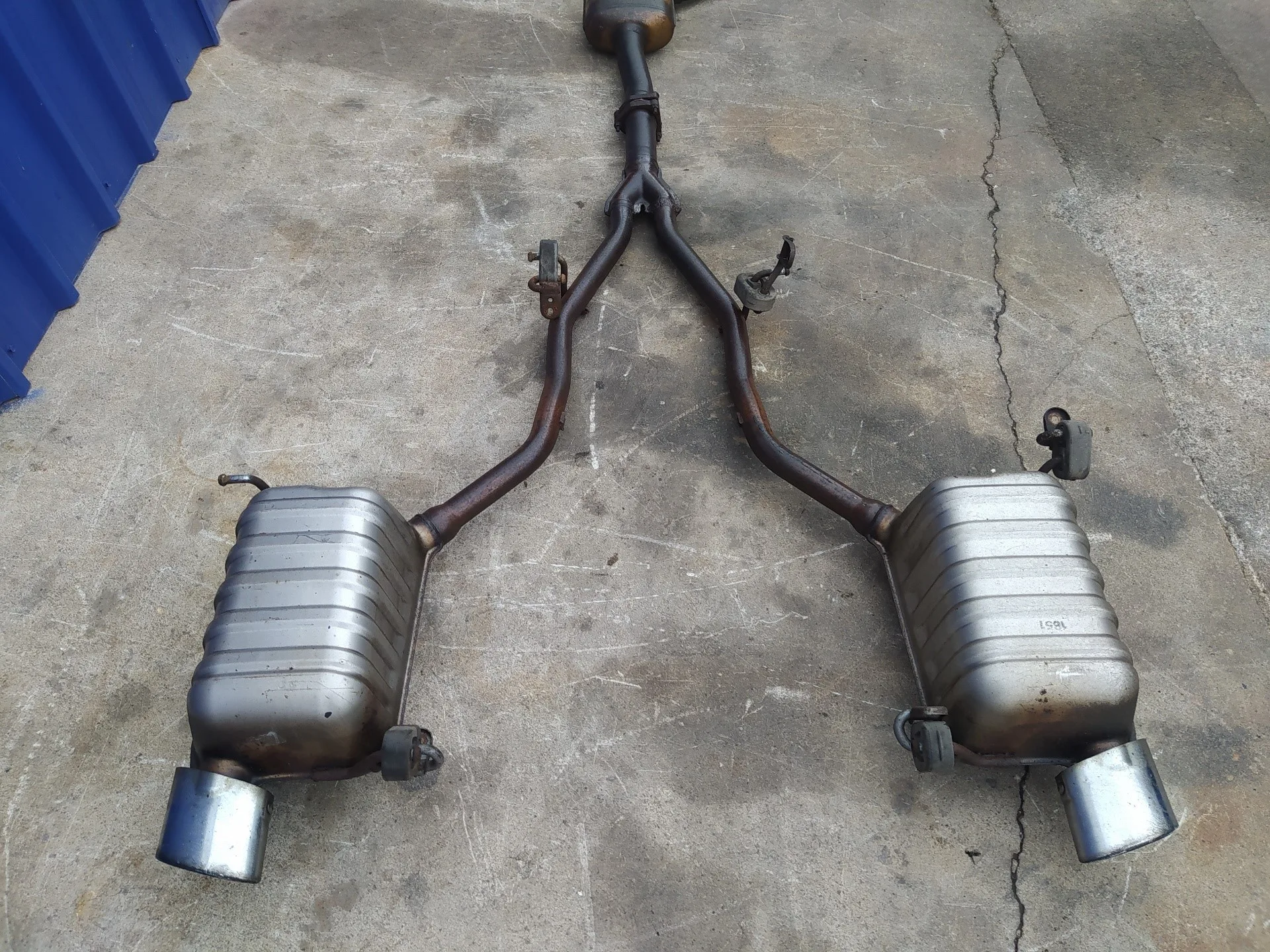 Tubo Escape Trasero para Mercedes-Benz Clase Slk (W171) Roadster