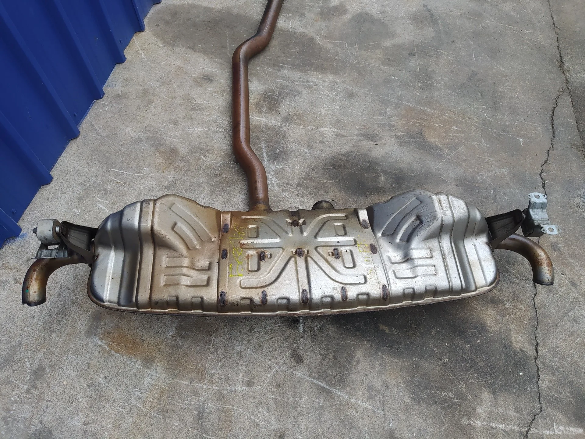 Tubo Escape Completo para Volkswagen Touareg (7La)