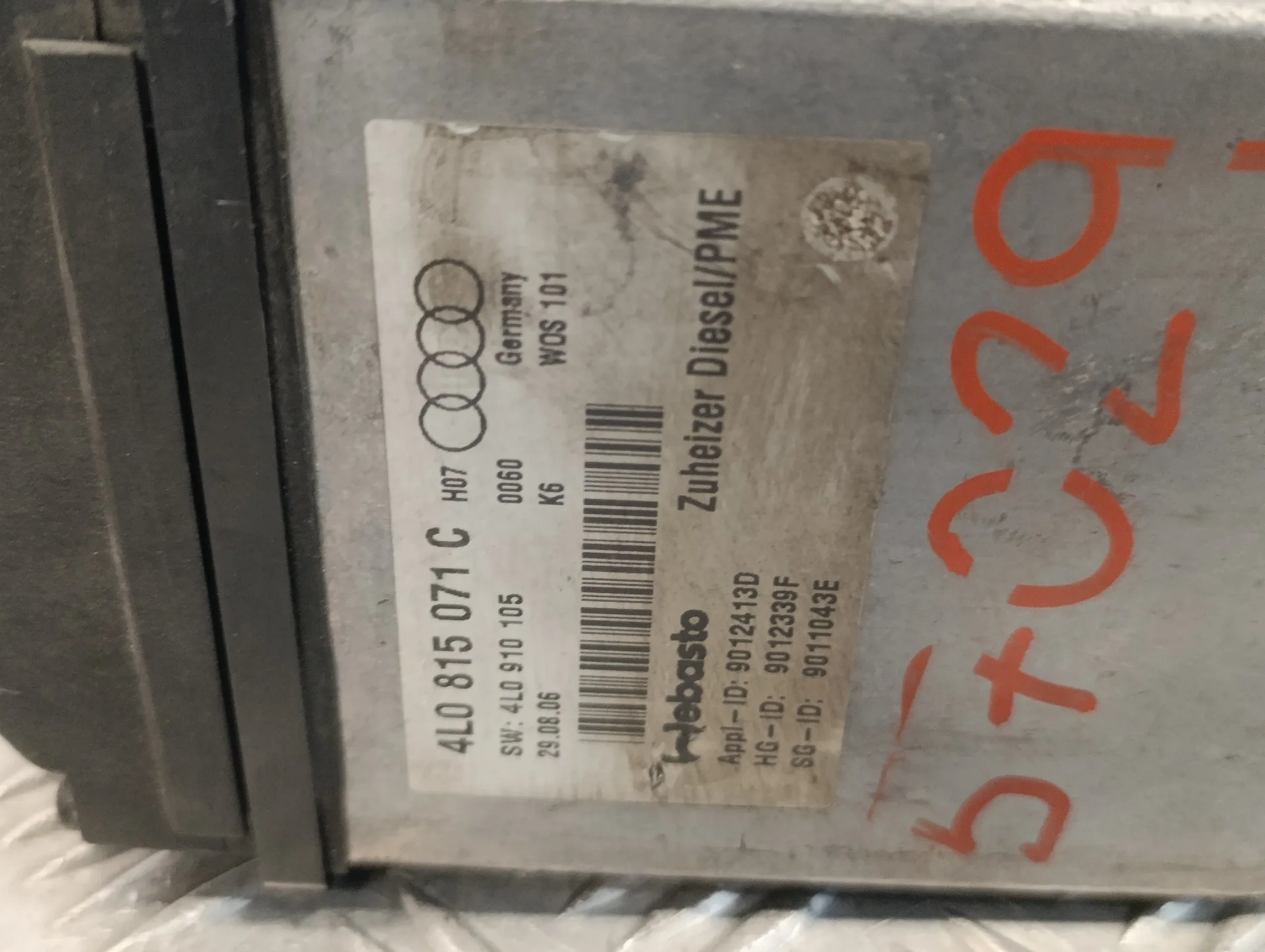 Calefaccion Autonoma para Audi Q7 (4L)