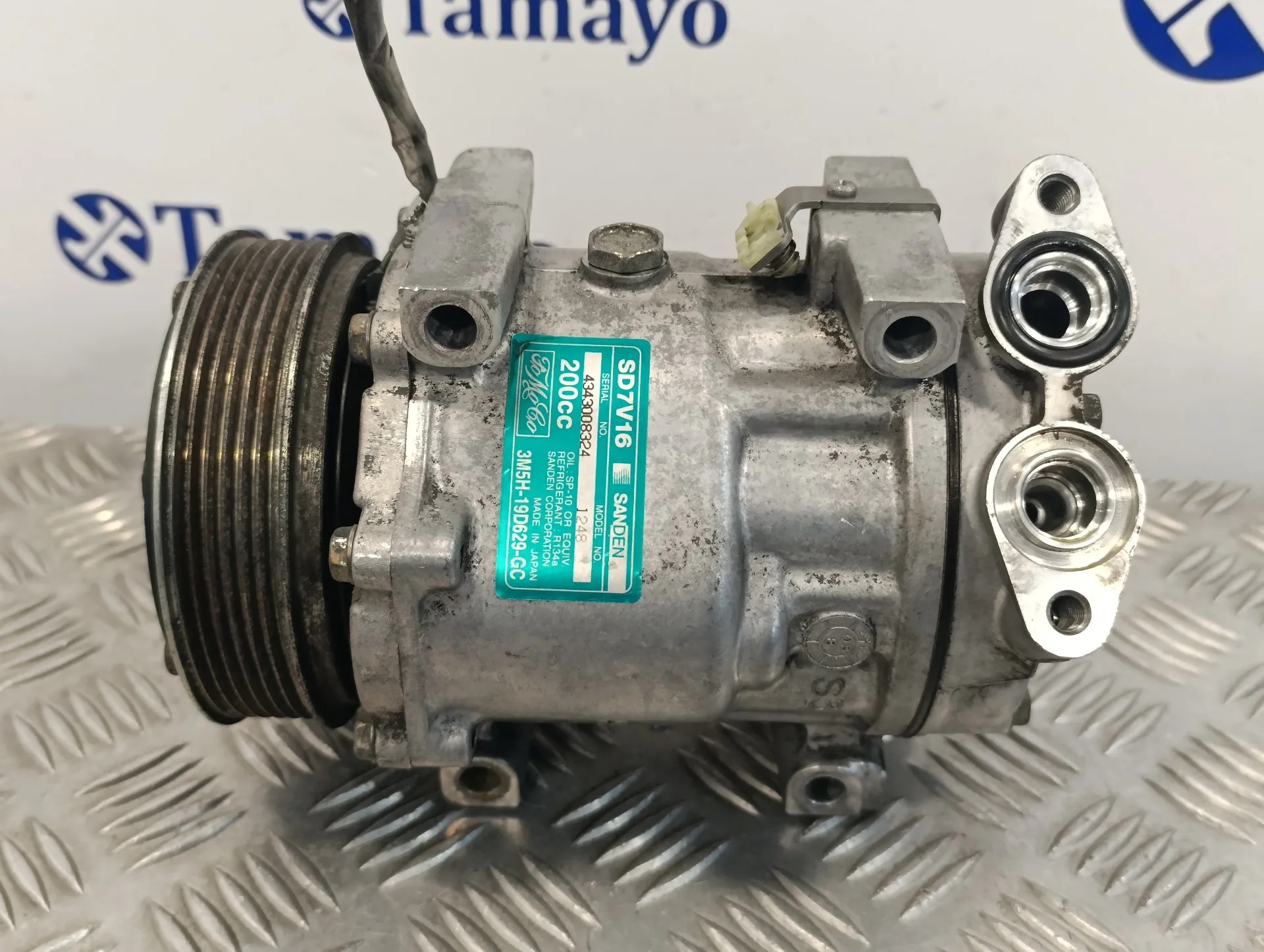 Compresor Aire Acondicionado para Ford Focus C-Max (Cap)
