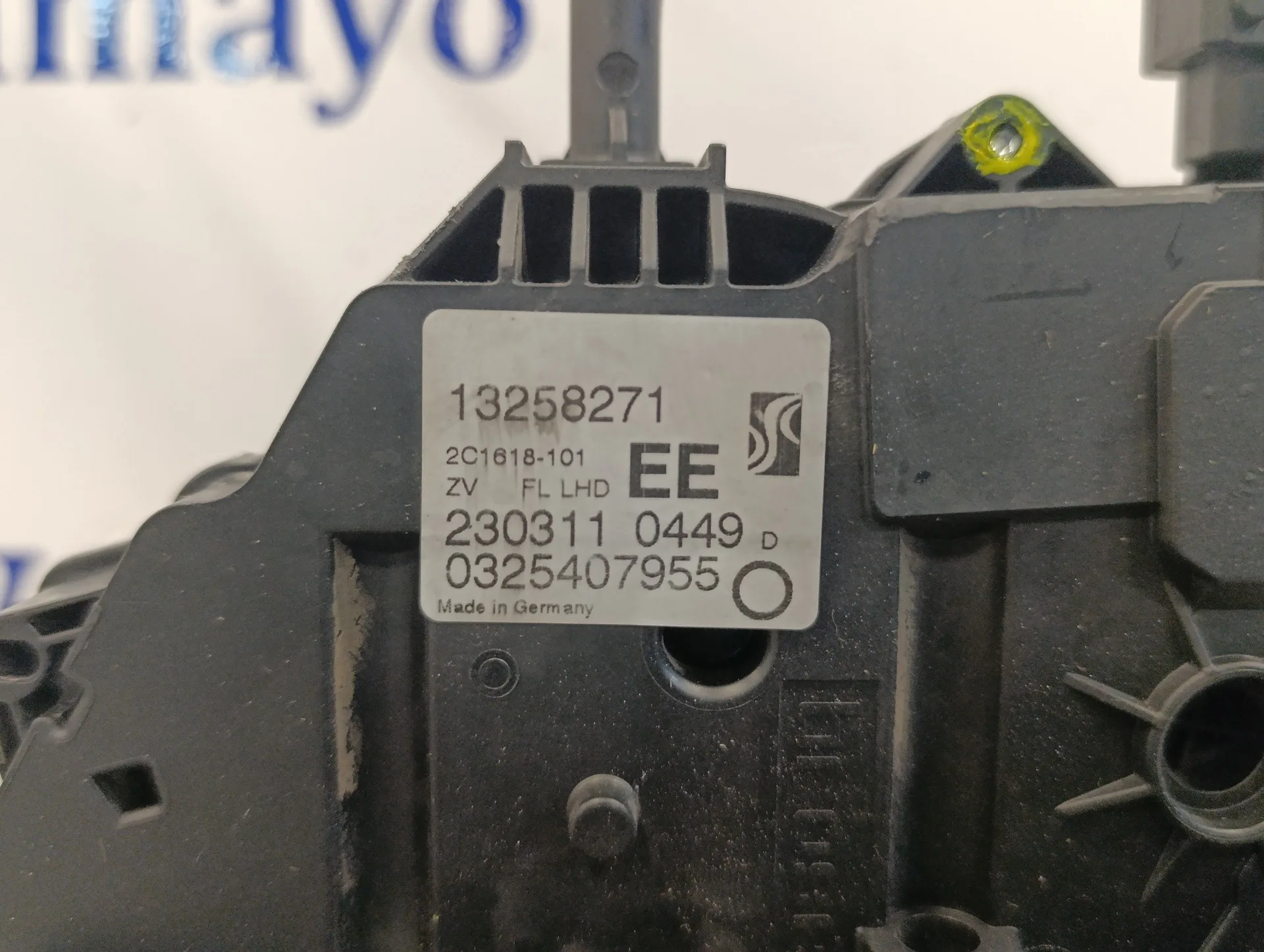 Cerradura Puerta Delantera Izquierda para Opel Corsa D