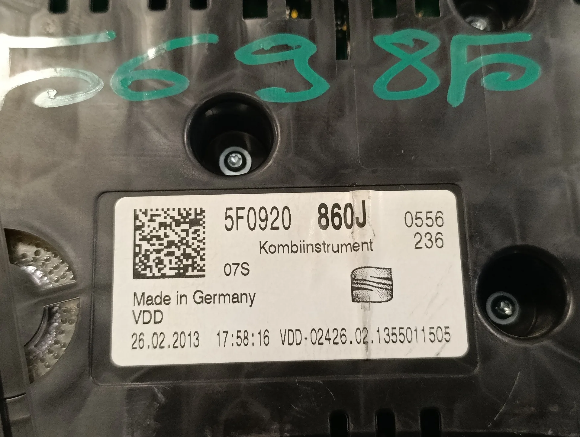 Cuadro Instrumentos para Seat Leon (5F1)