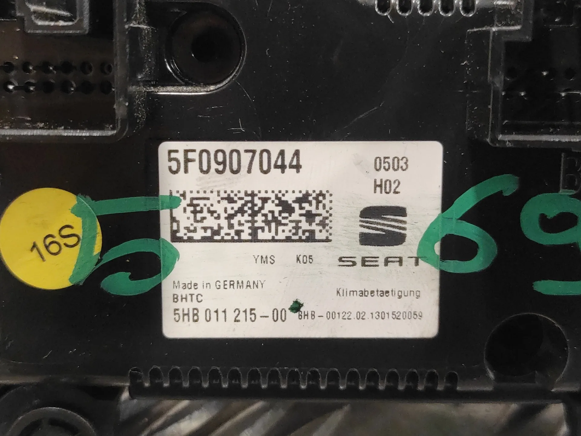 Mando Climatizador para Seat Leon (5F1)
