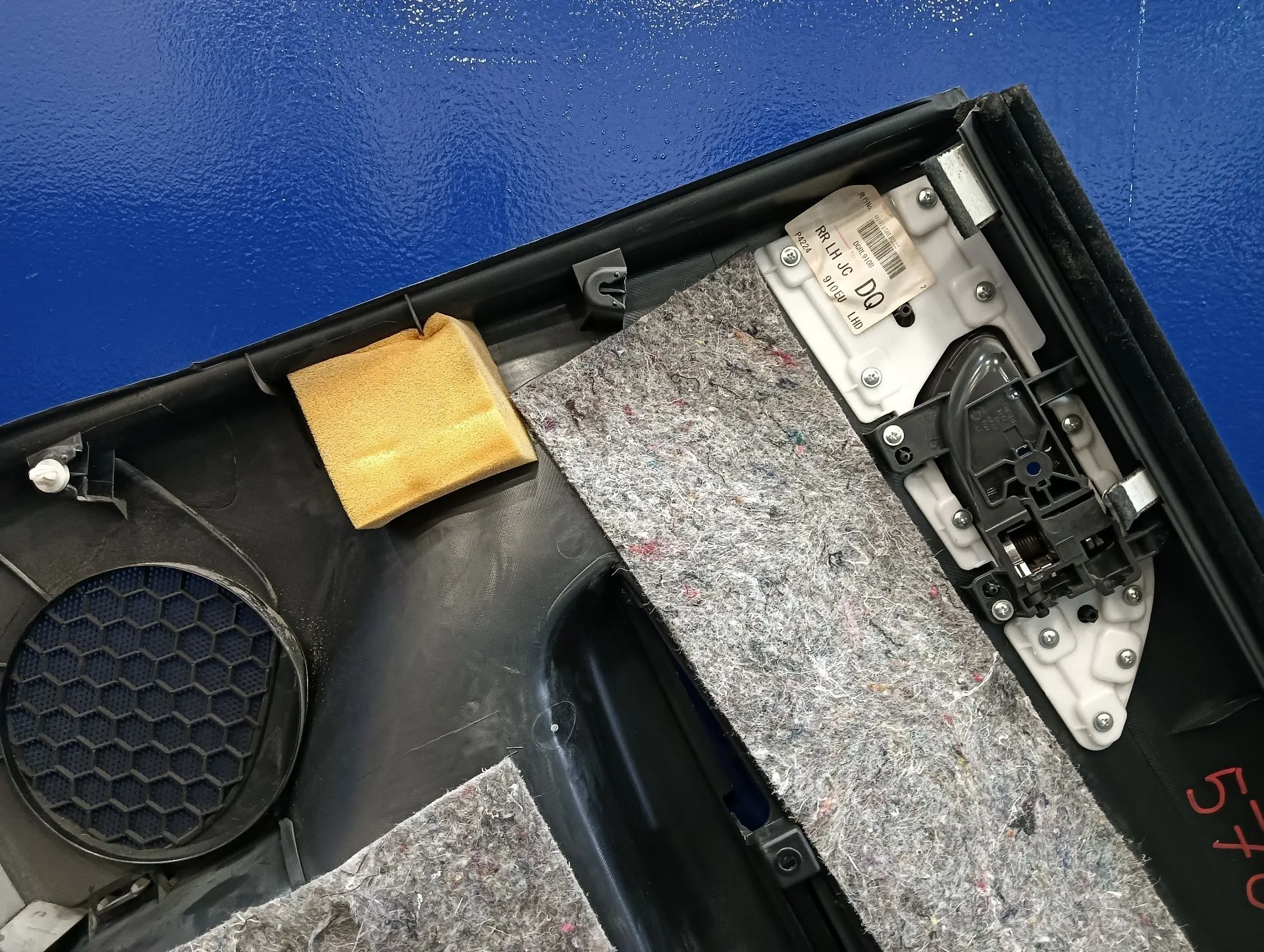 Guarnecido Puerta Trasera Izquierda para Subaru Impreza G12