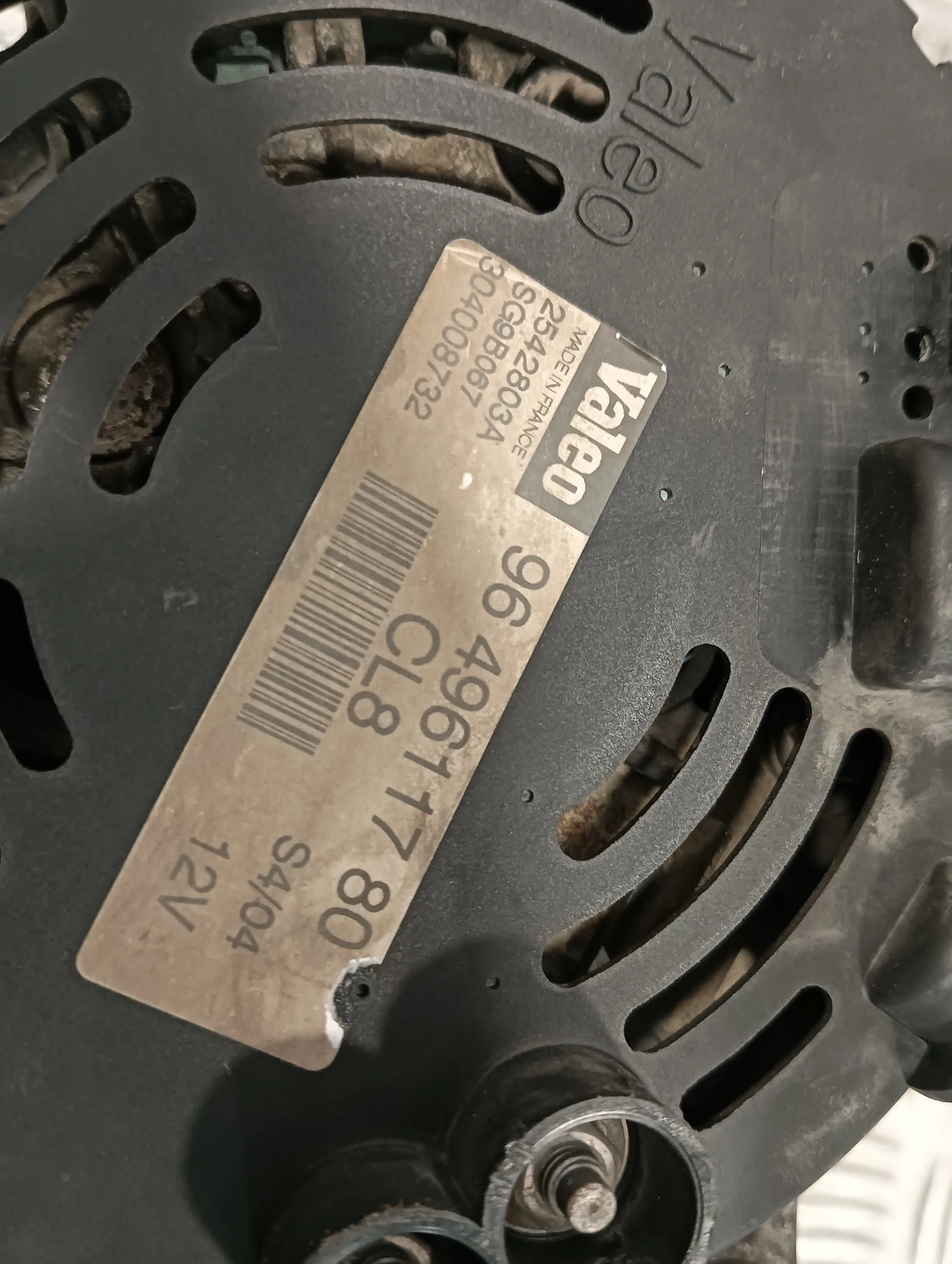 Alternador para Citroën C2