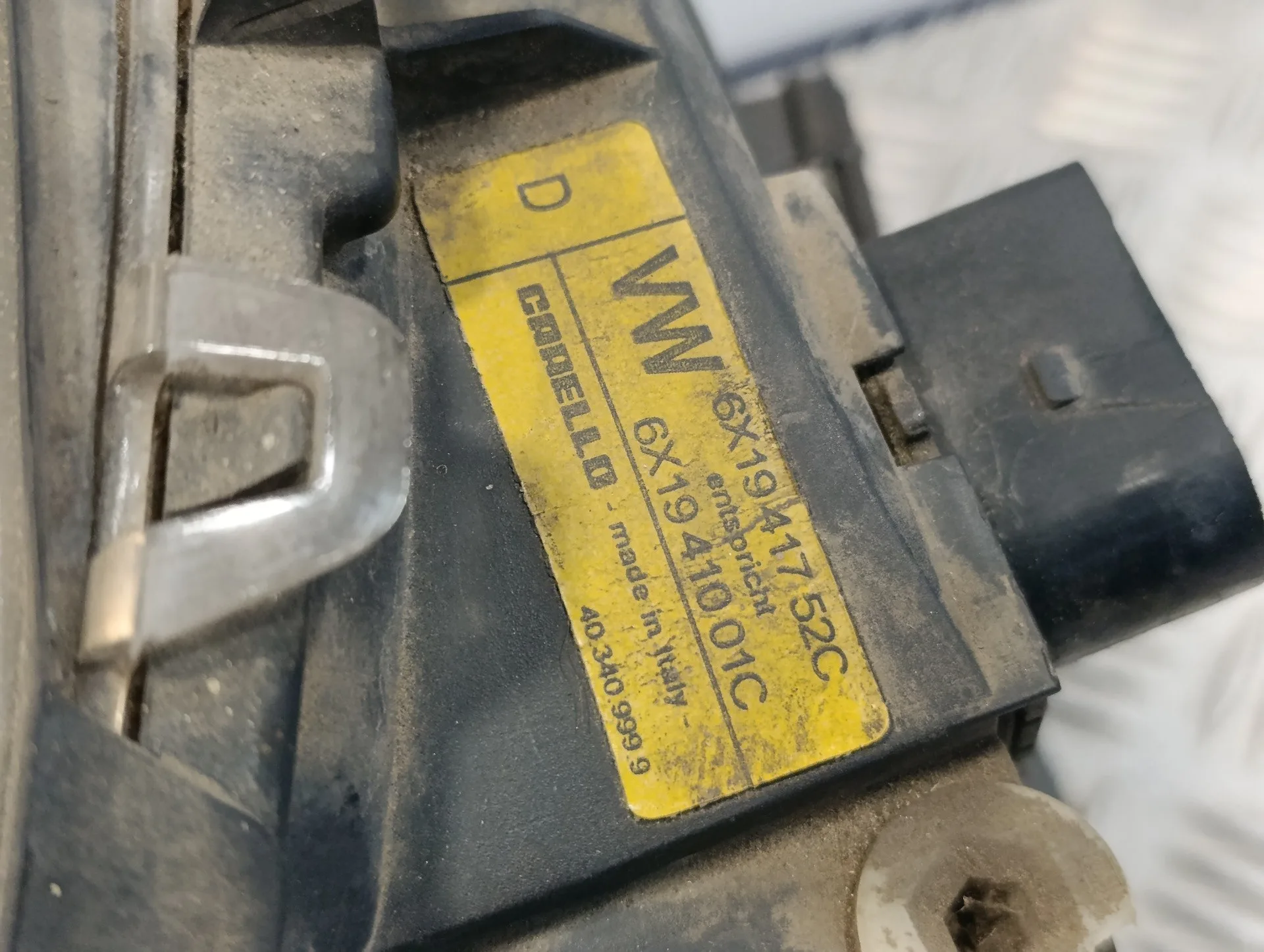 Faro Derecho para Volkswagen Lupo (6X1/6E1)