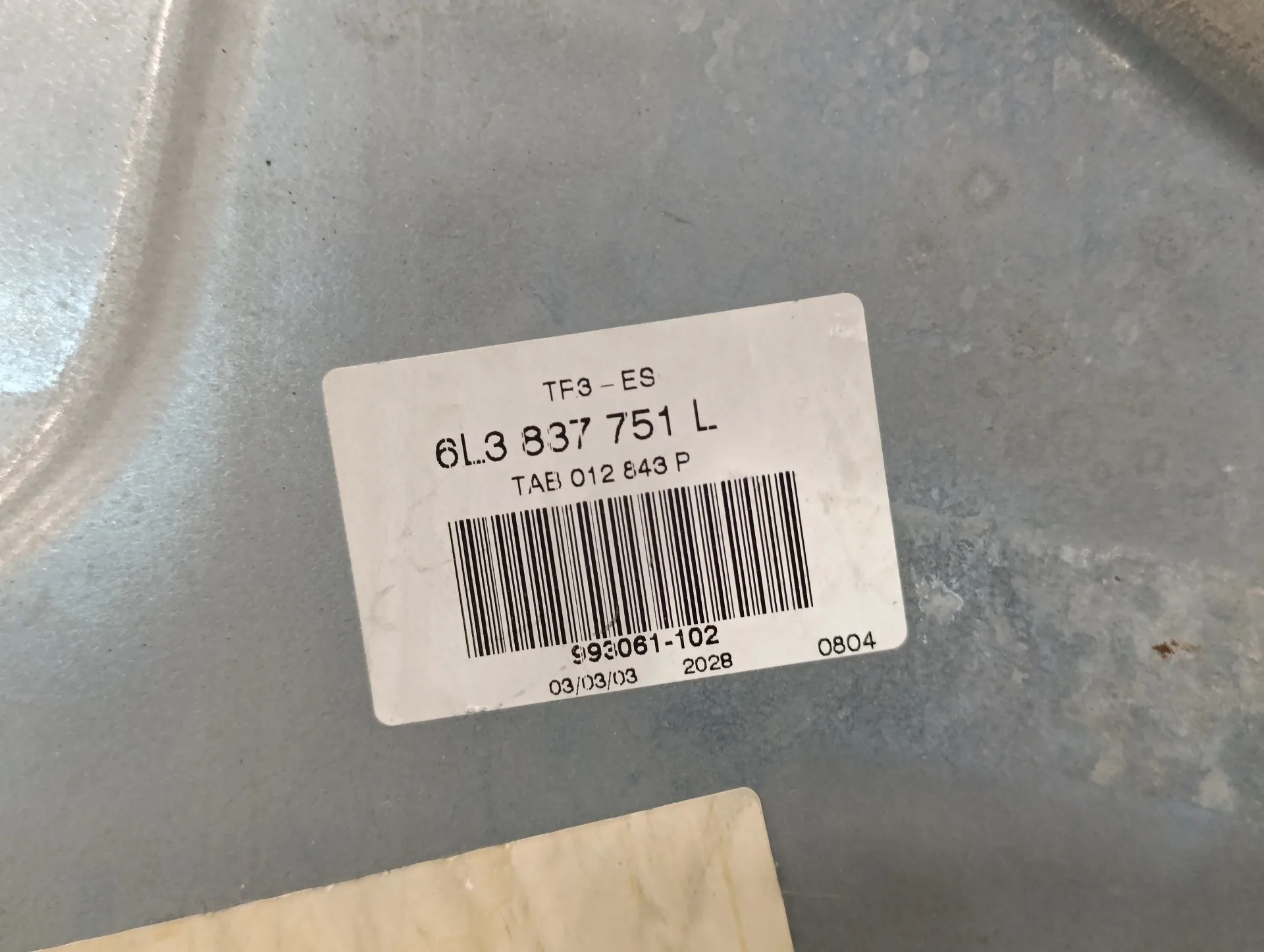 Elevalunas Delantero Izquierdo para Seat Ibiza (6L1)