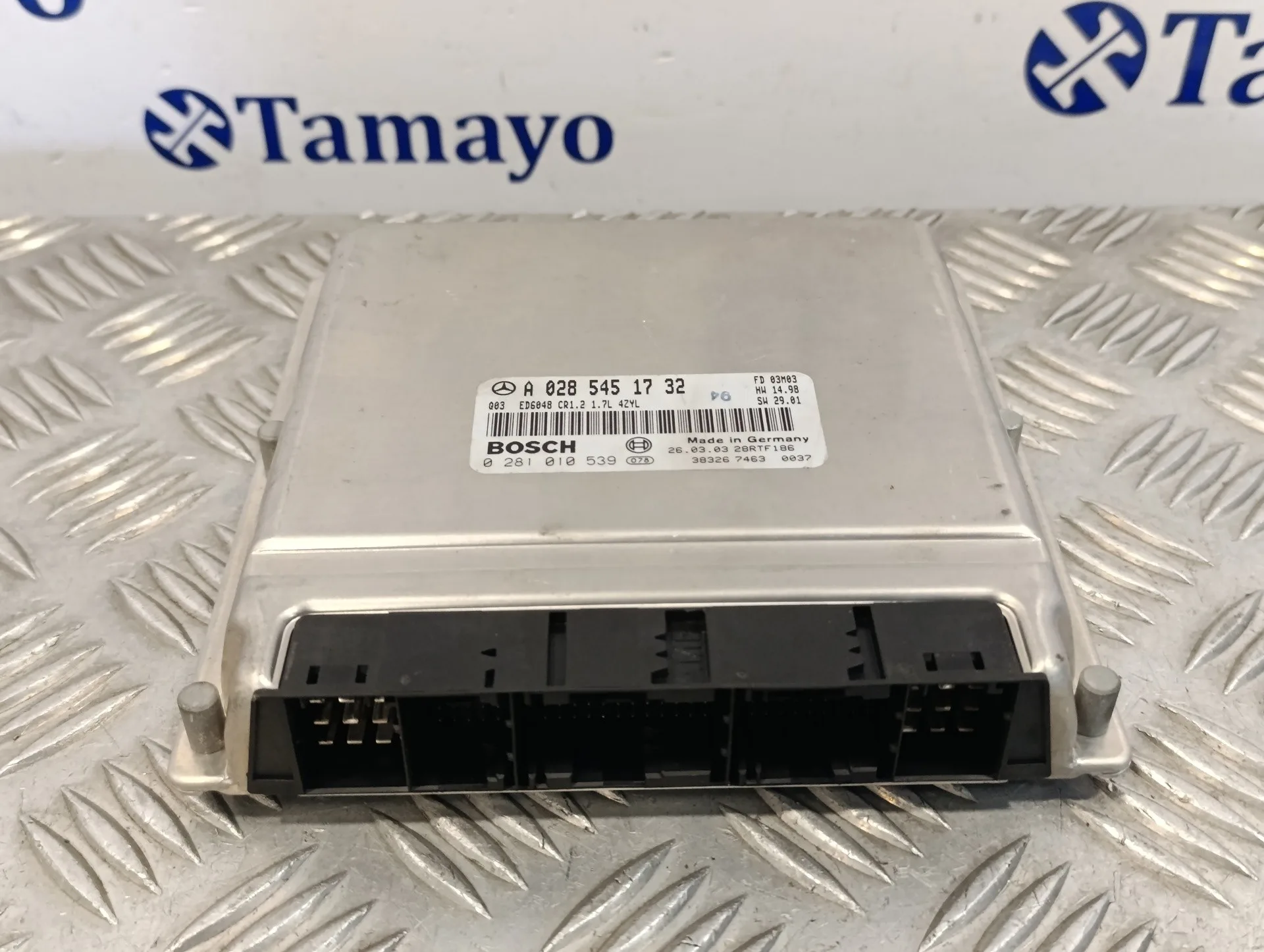 Centralita Motor Uce para Mercedes-Benz Vaneo (W414) Furgoneta Compacta