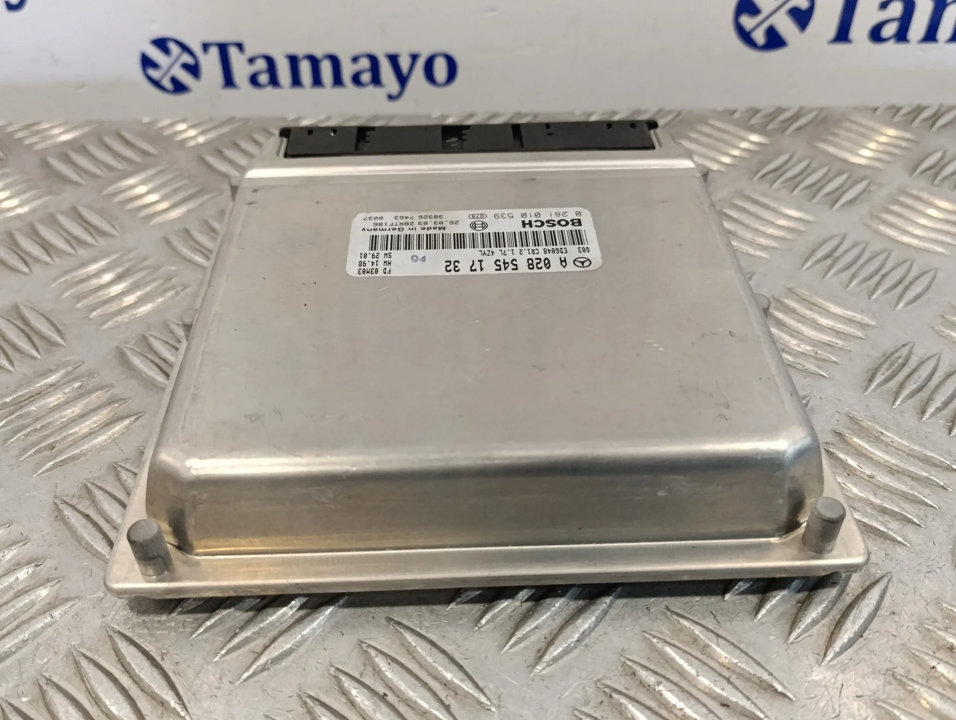 Centralita Motor Uce para Mercedes-Benz Vaneo (W414) Furgoneta Compacta